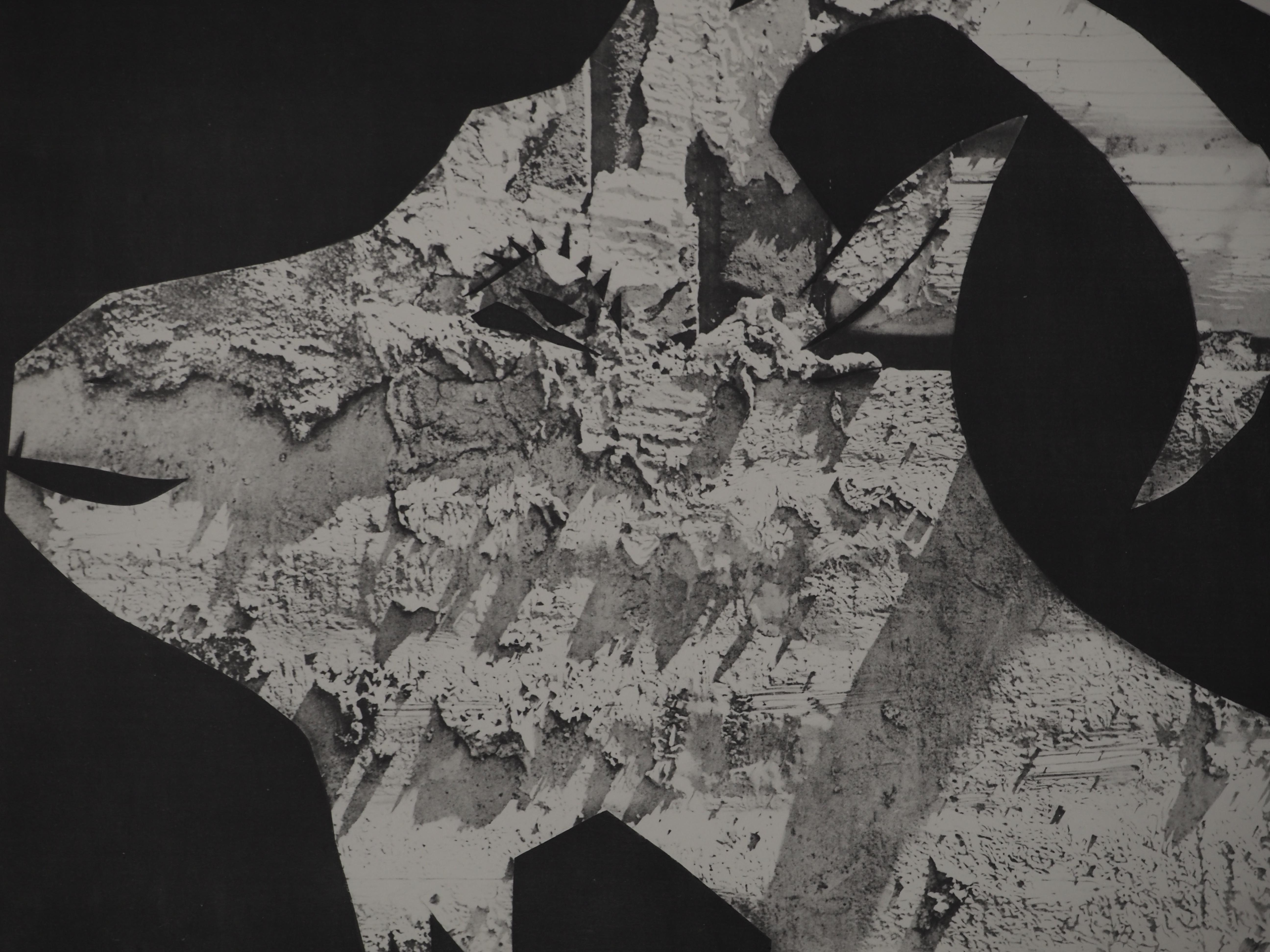 Diurnes: On the Rock – Original Collotype und Schablone (Cramer #115) – Print von Pablo Picasso