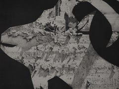 Diurnes: On the Rock - Original Collotype and Stencil (Cramer #115)