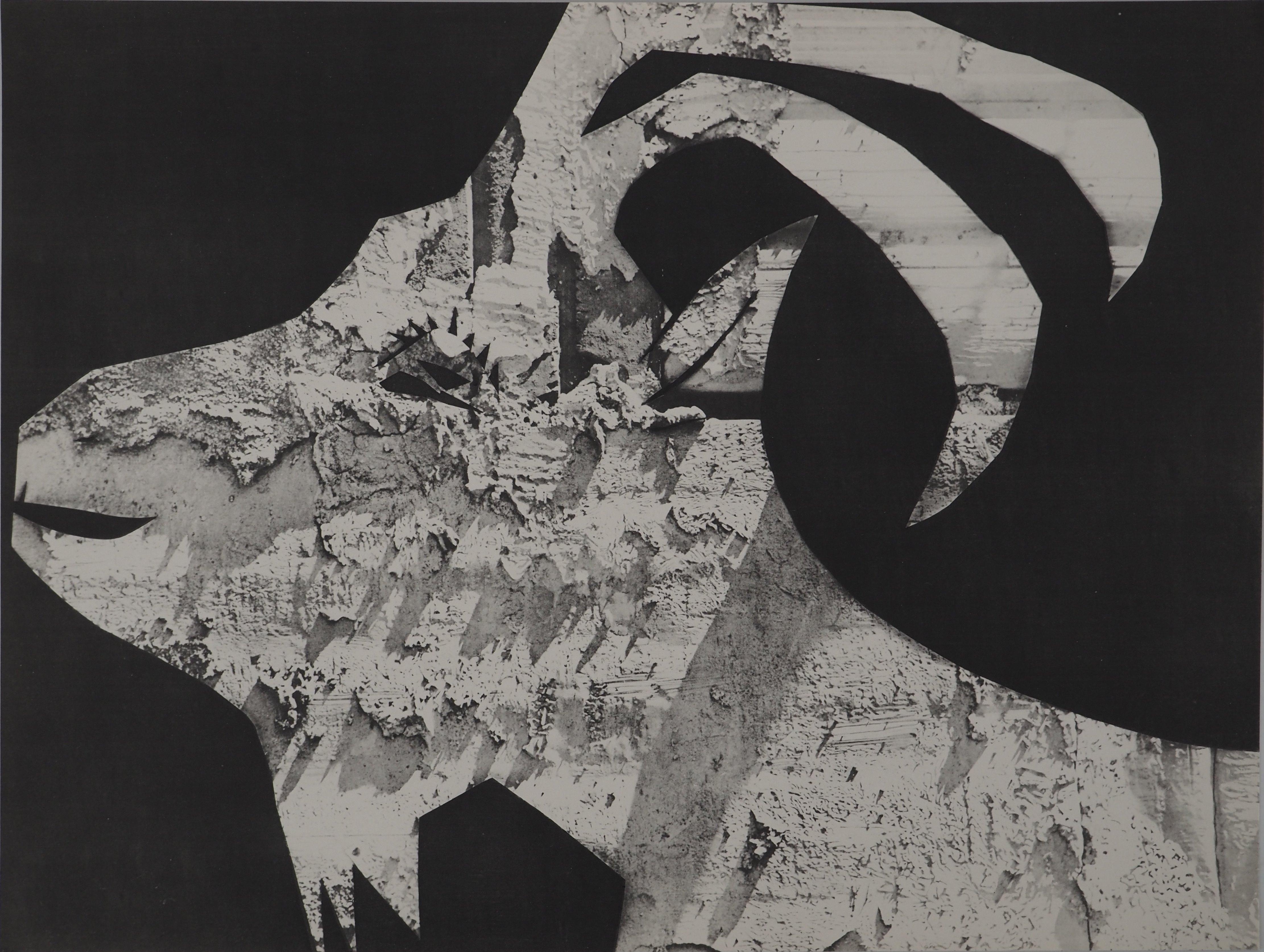 Pablo Picasso Figurative Print – Diurnes: On the Rock – Original Collotype und Schablone (Cramer #115)