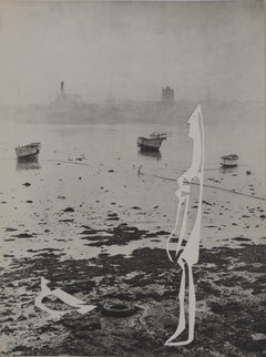 Diurnes : Woman By the Sea - Original Collotype and Stencil (Cramer #115)