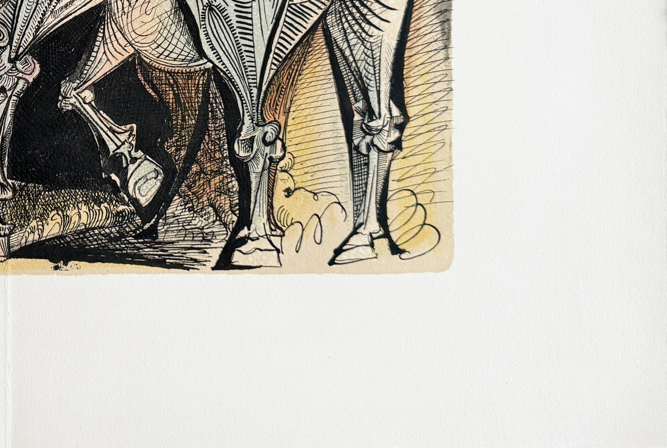 Pablo Picasso (1881-1973) - Dompteur et son Cheval

Litografia del 1957.

L'edizione 211/275.

Con filigrana Arches.

Dimensioni dell'opera: 65 x 44 cm

Editore: Fernand Mourlot Éditeur, Paris.

Riferimento: Cramer 88.

L'opera è in condizioni