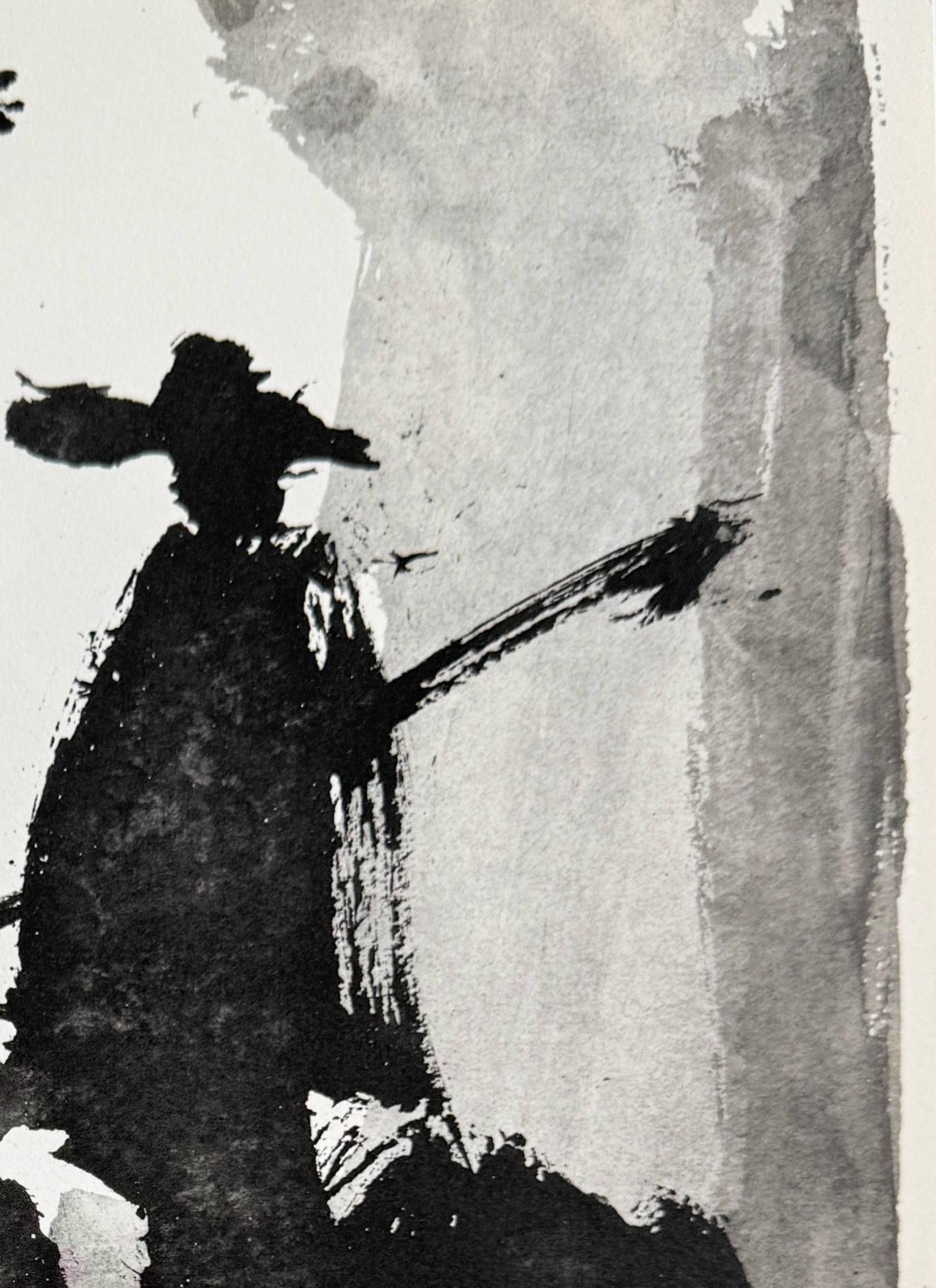 Don Quichote - Black Print by Pablo Picasso