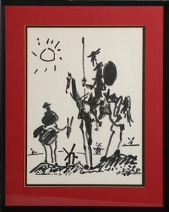 Don Quixote, Modern Poster by Pablo Picasso