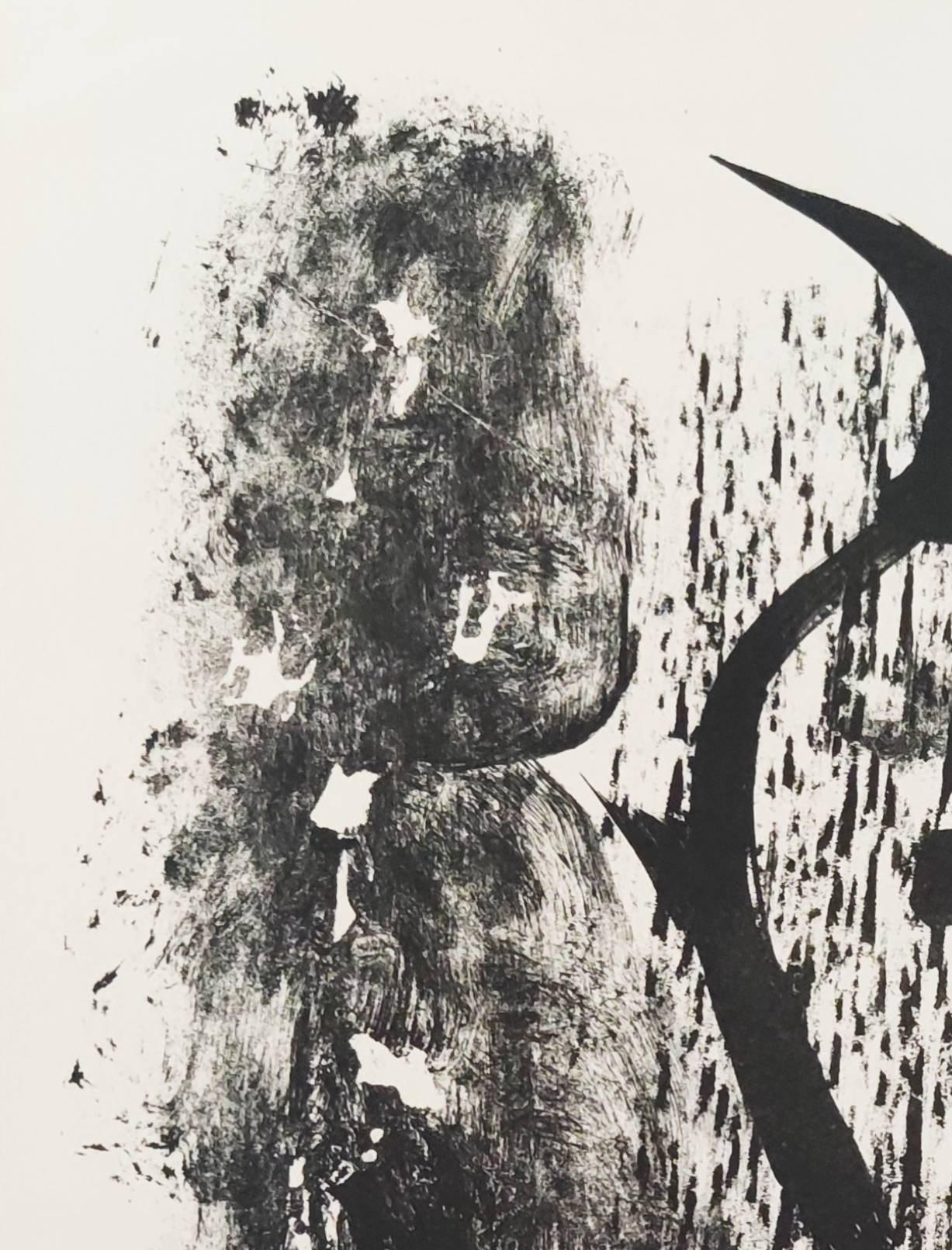 Élégie d'Ihpetonga, Masks of Ashes, Planche III - Print by Pablo Picasso
