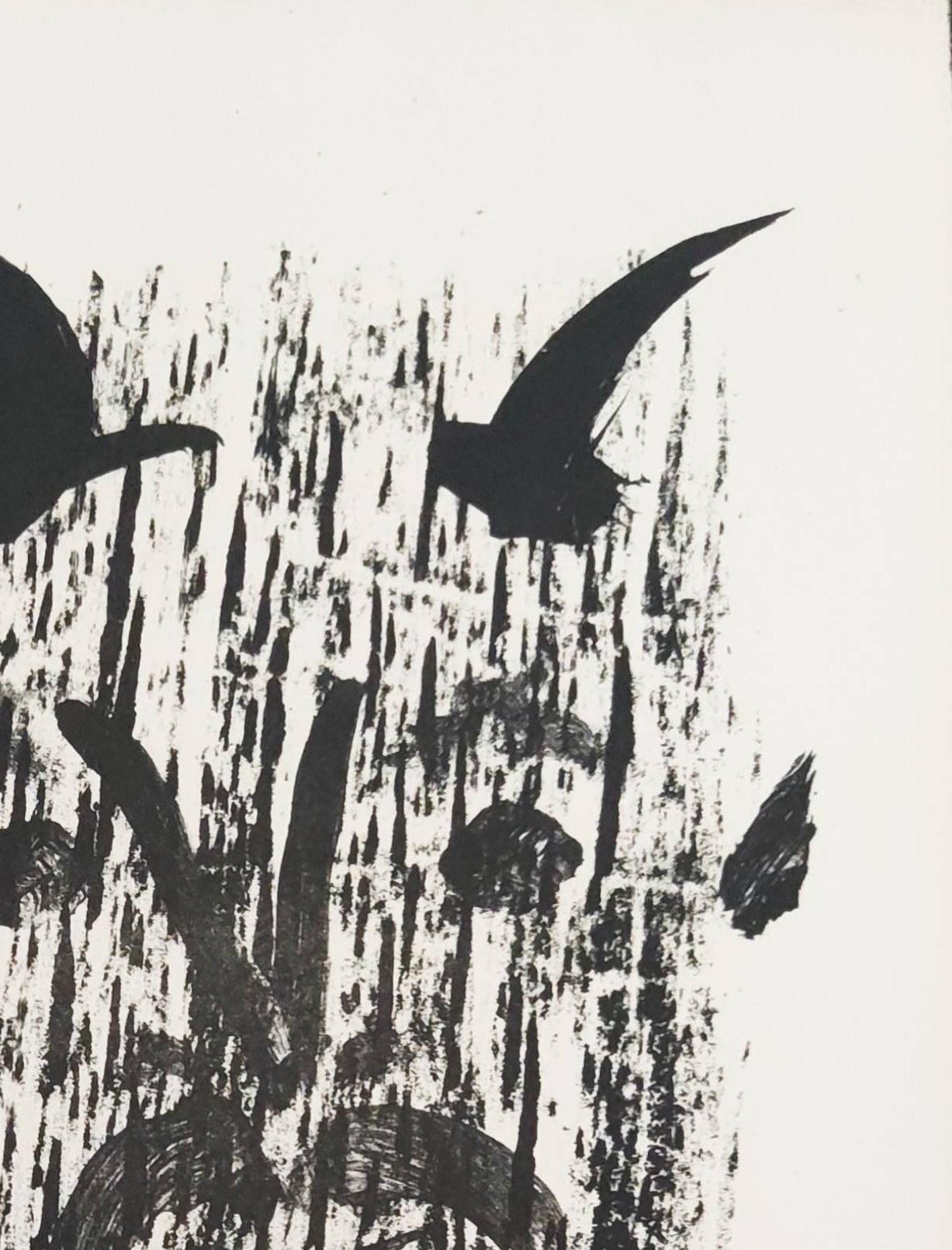 Élégie d'Ihpetonga, Masks of Ashes, Planche III - Modern Print by Pablo Picasso