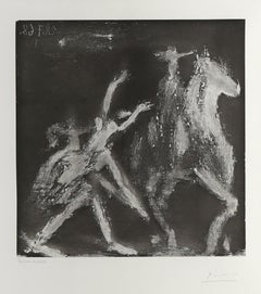 Enlèvement III, from Séries 347 - Cubist Etching by Pablo Picasso