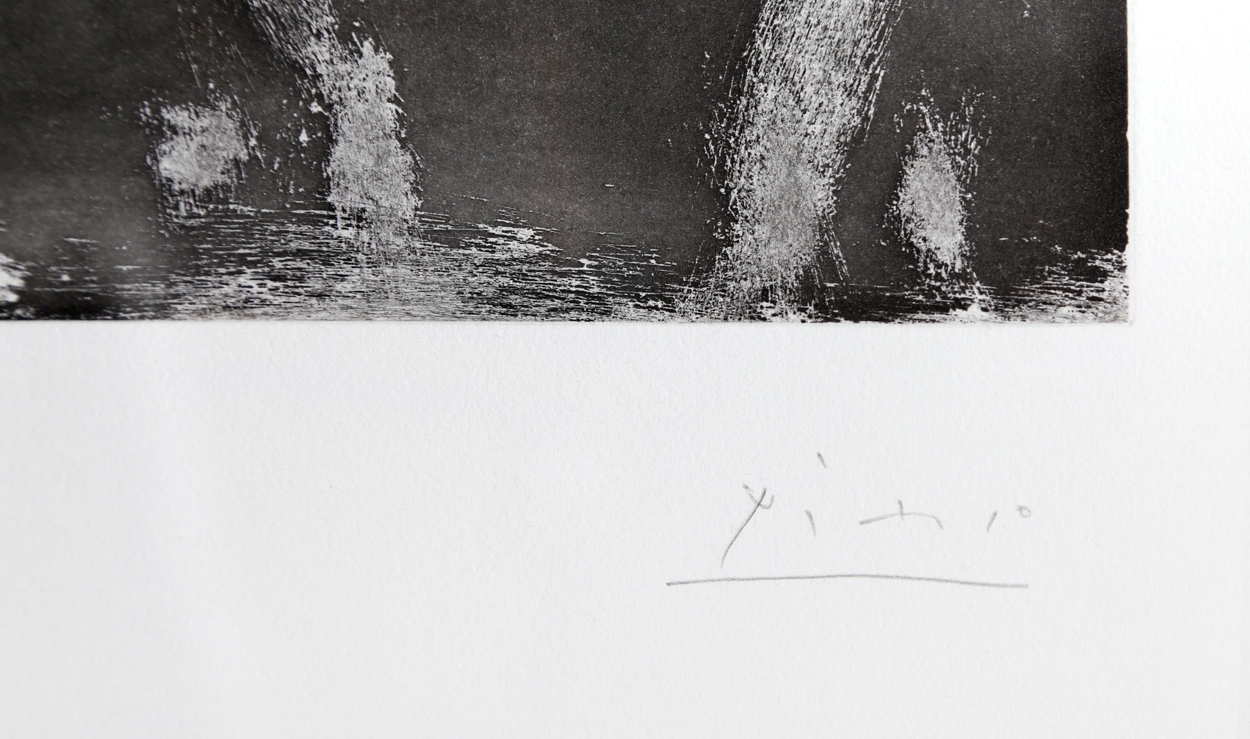 Enlèvement III, from Séries 347 - Cubist Etching by Pablo Picasso For Sale 4
