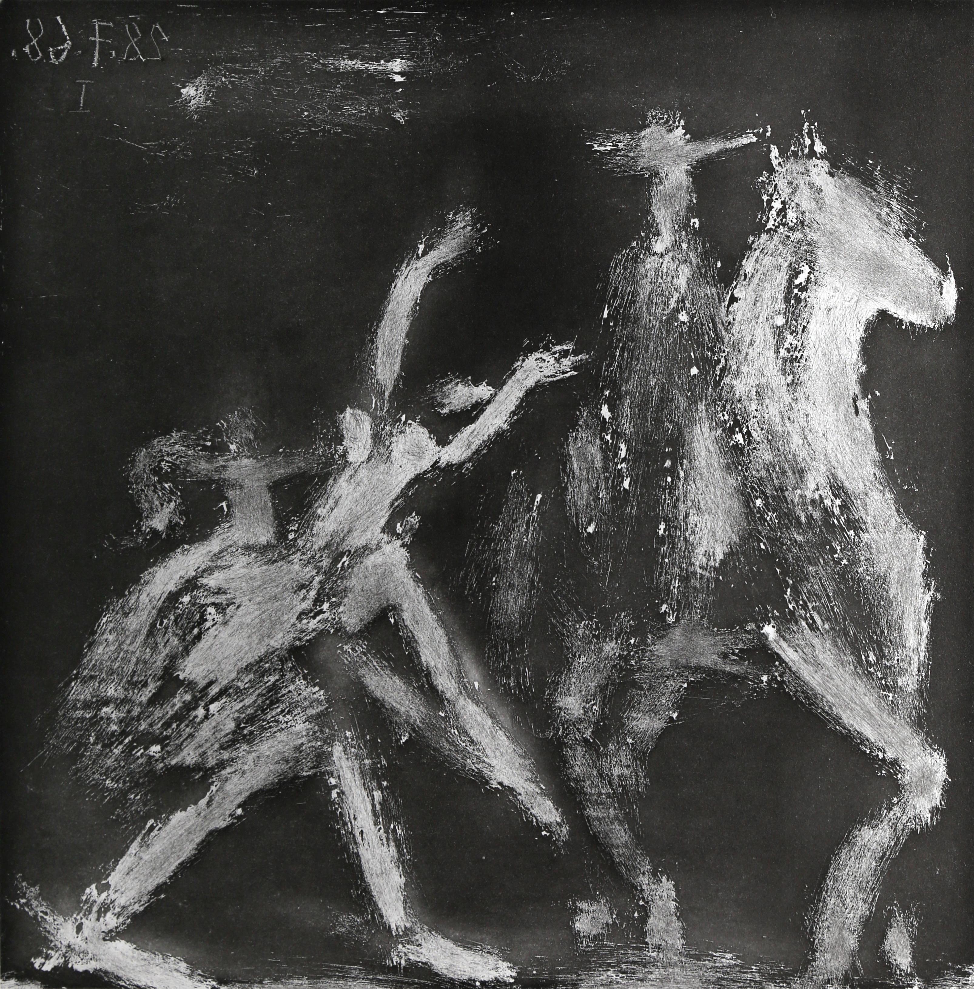 Enlèvement III, from Séries 347 - Cubist Etching by Pablo Picasso For Sale 6