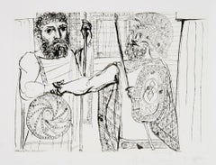Etude pour Lysistratas, kubistische Lithographie nach Pablo Picasso