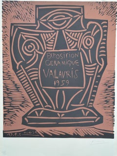 Vintage Exposition Céramique Vallauris - B1286