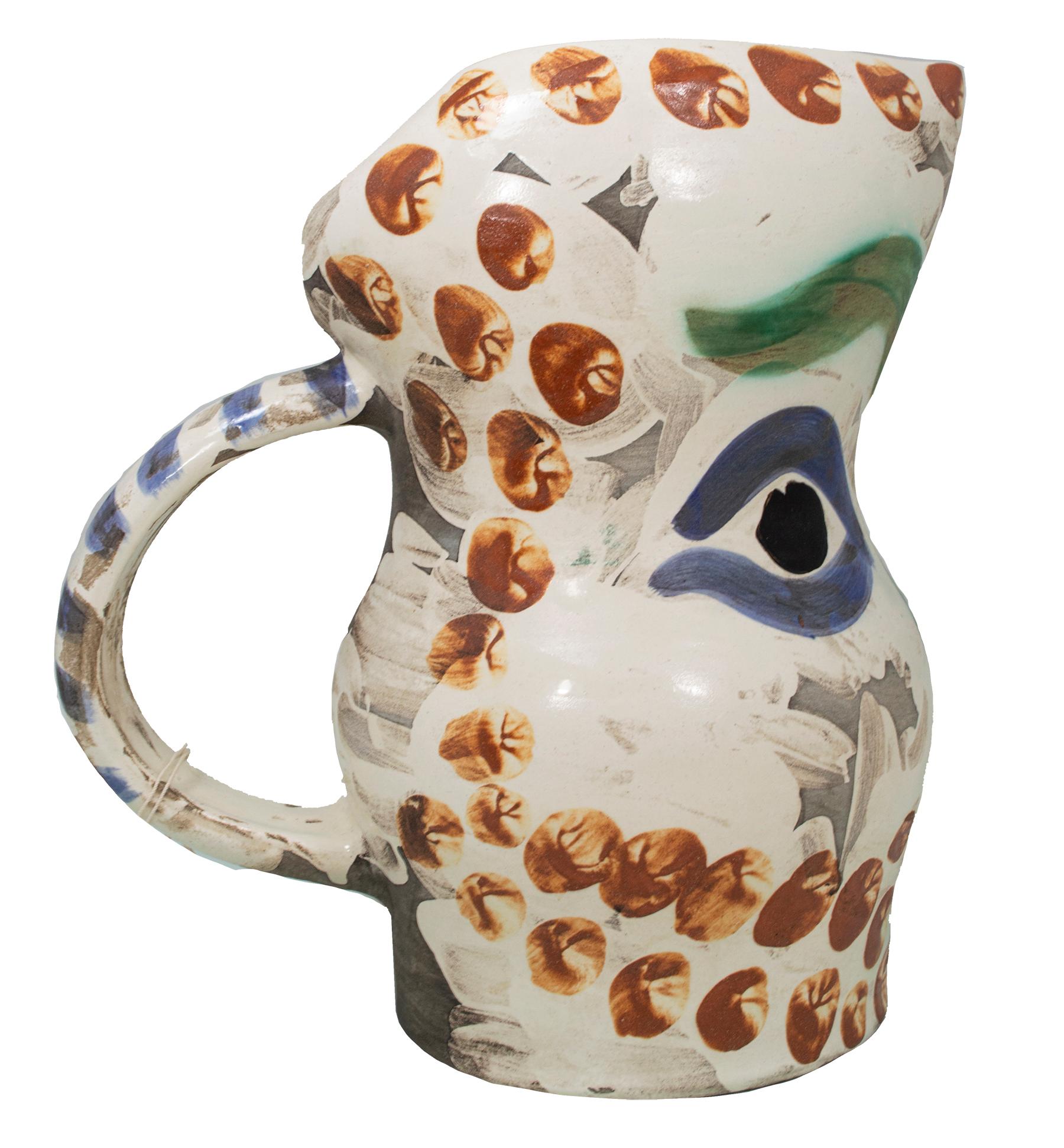 picasso ceramic pitcher