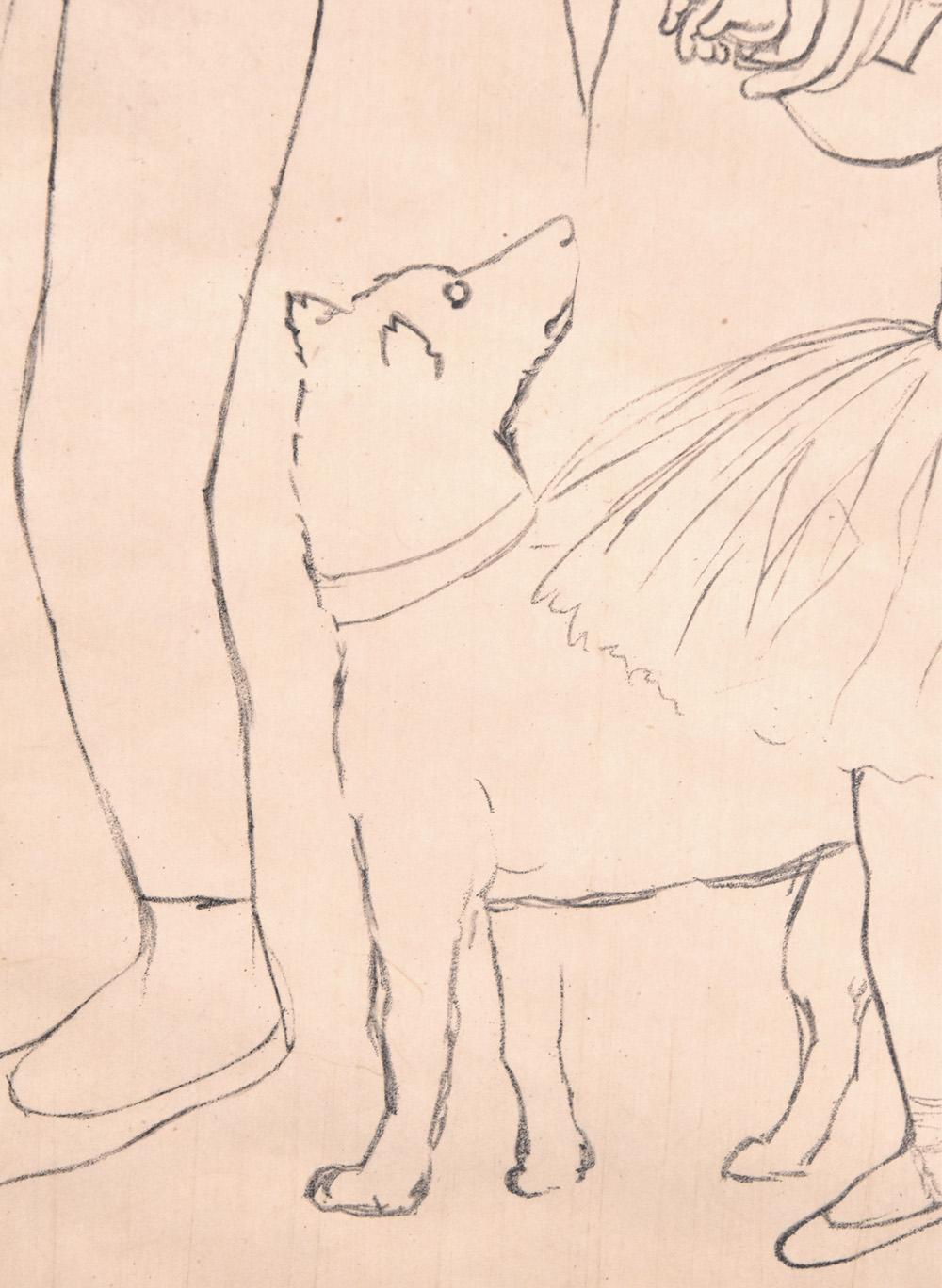Famille des Saltimbanques (Famiglia di acrobati), 1950 ca. - Print Moderno di Pablo Picasso