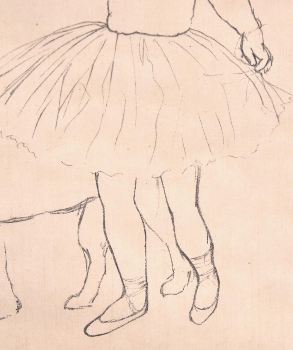 Famille des Saltimbanques (Famiglia di acrobati), 1950 ca. - Figurative Print Bianco di Pablo Picasso