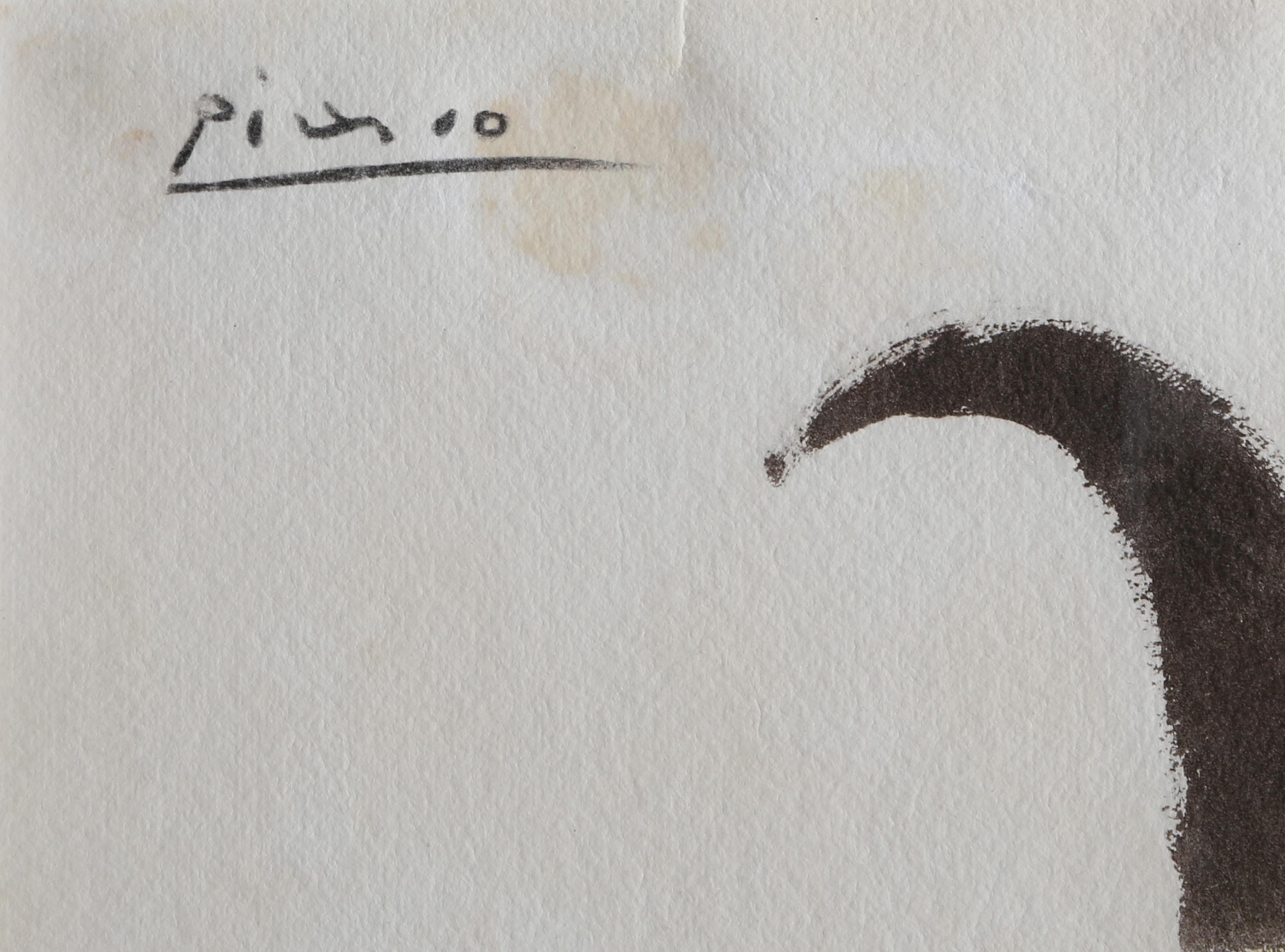 Faune a la Diaule, Modern Stencil after Pablo Picasso For Sale 2
