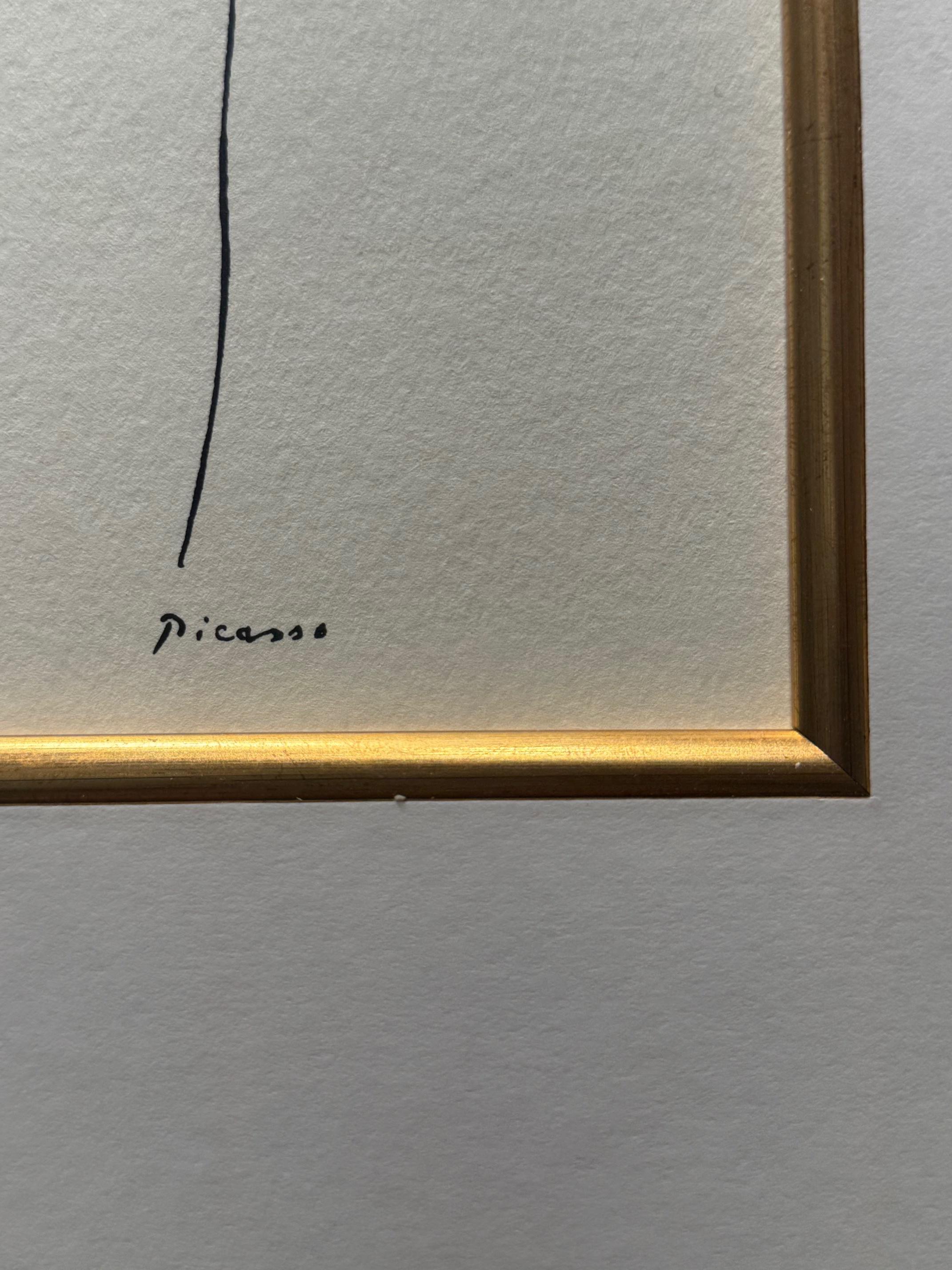 Female Butt - Pablo Picasso's series on text of Buffon, plate signed lithograph For Sale 5