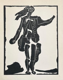 Pablo Picasso Femme, 1942 Original etching. Bibliography: Bloch 360.