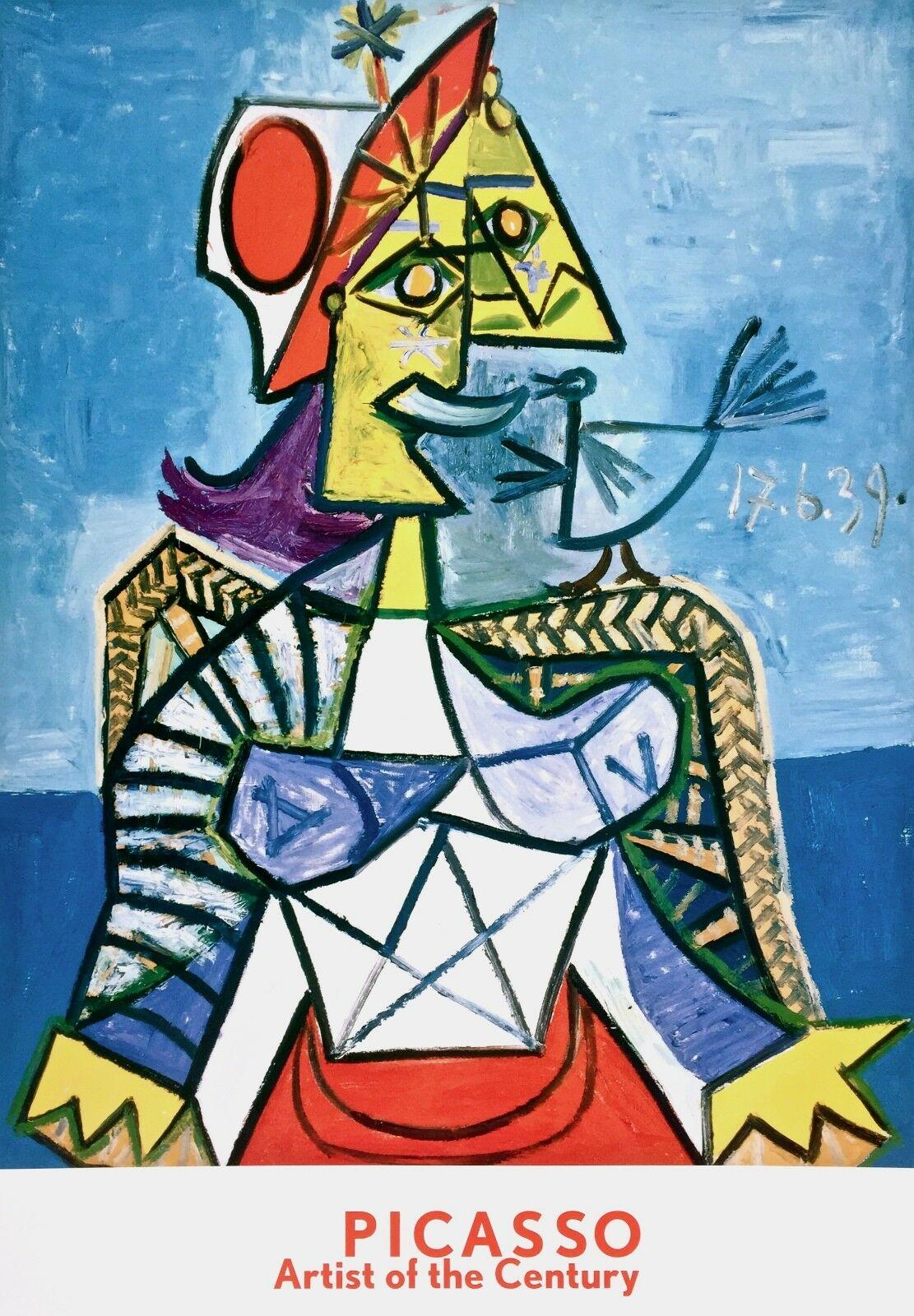 Picasso, Femme a L'Oiseau - Print by Pablo Picasso