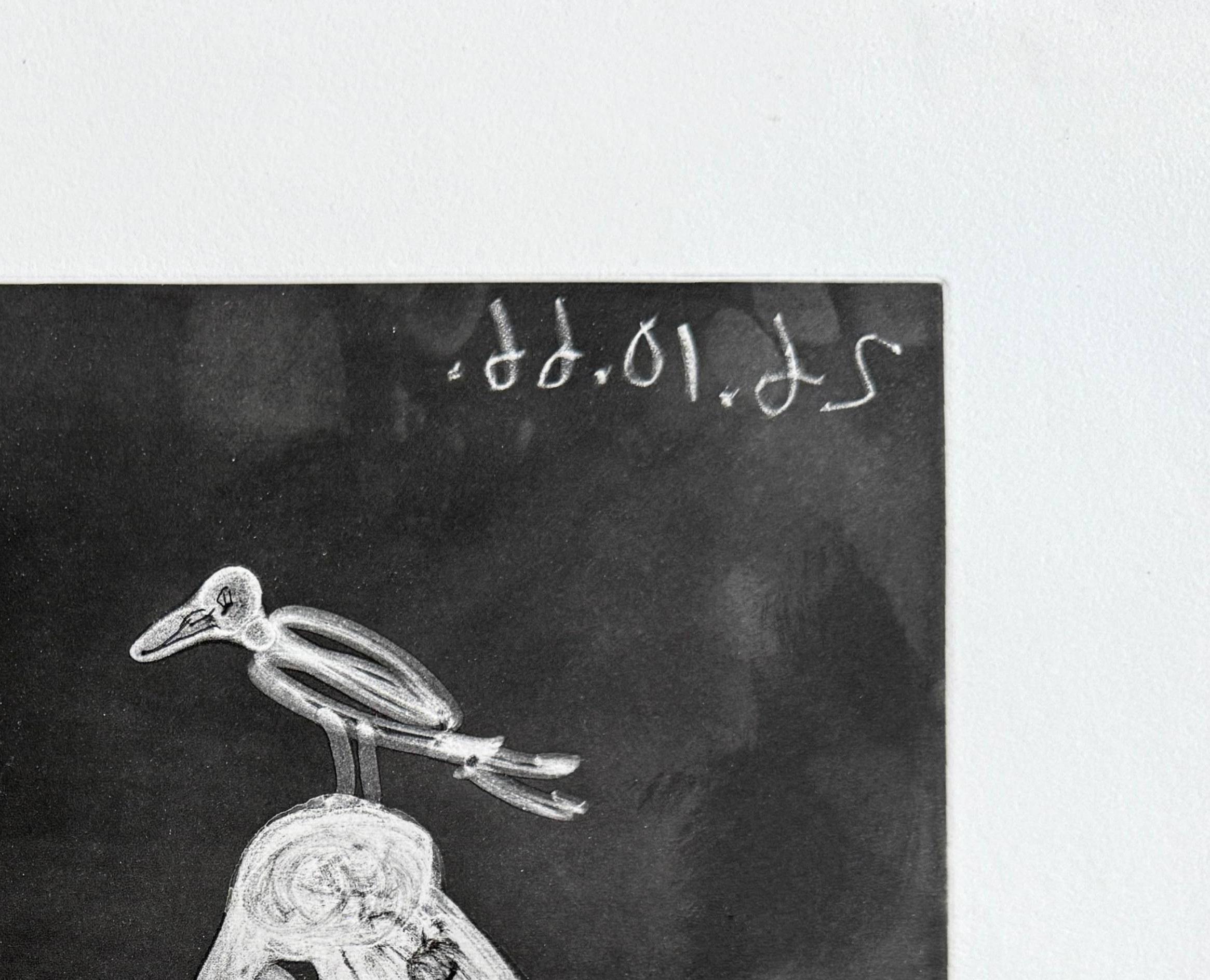 Femme à l'oiseau - Modern Print by Pablo Picasso