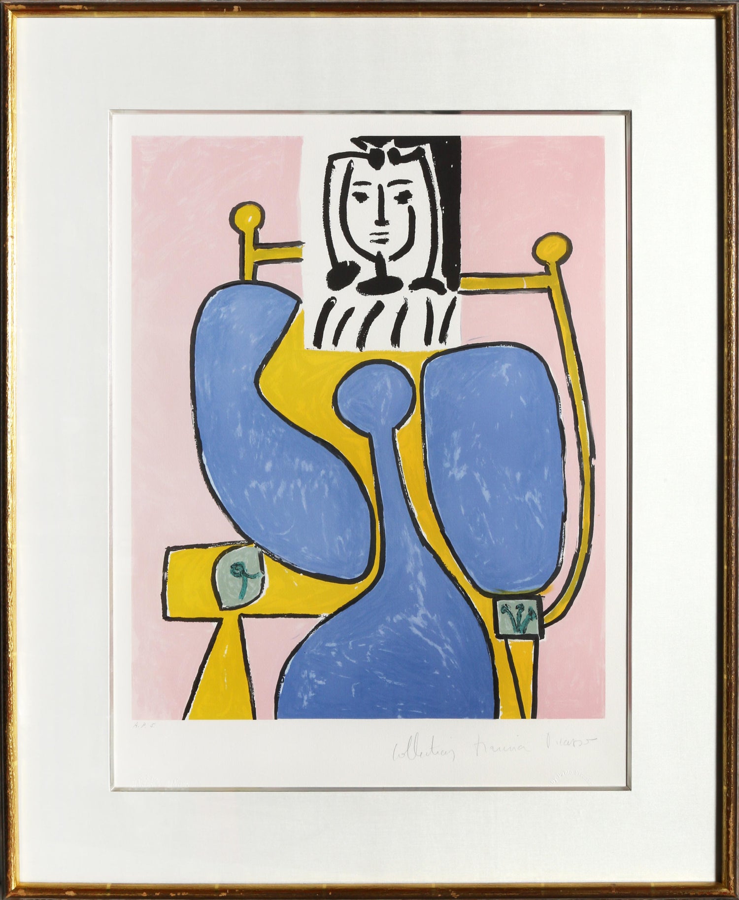 after) Pablo Picasso - PORTRAIT DE FEMME A LA ROBE VERTE at 1stDibs | la  femme a la robe verte, picasso portrait de femme, la verte antique gallery