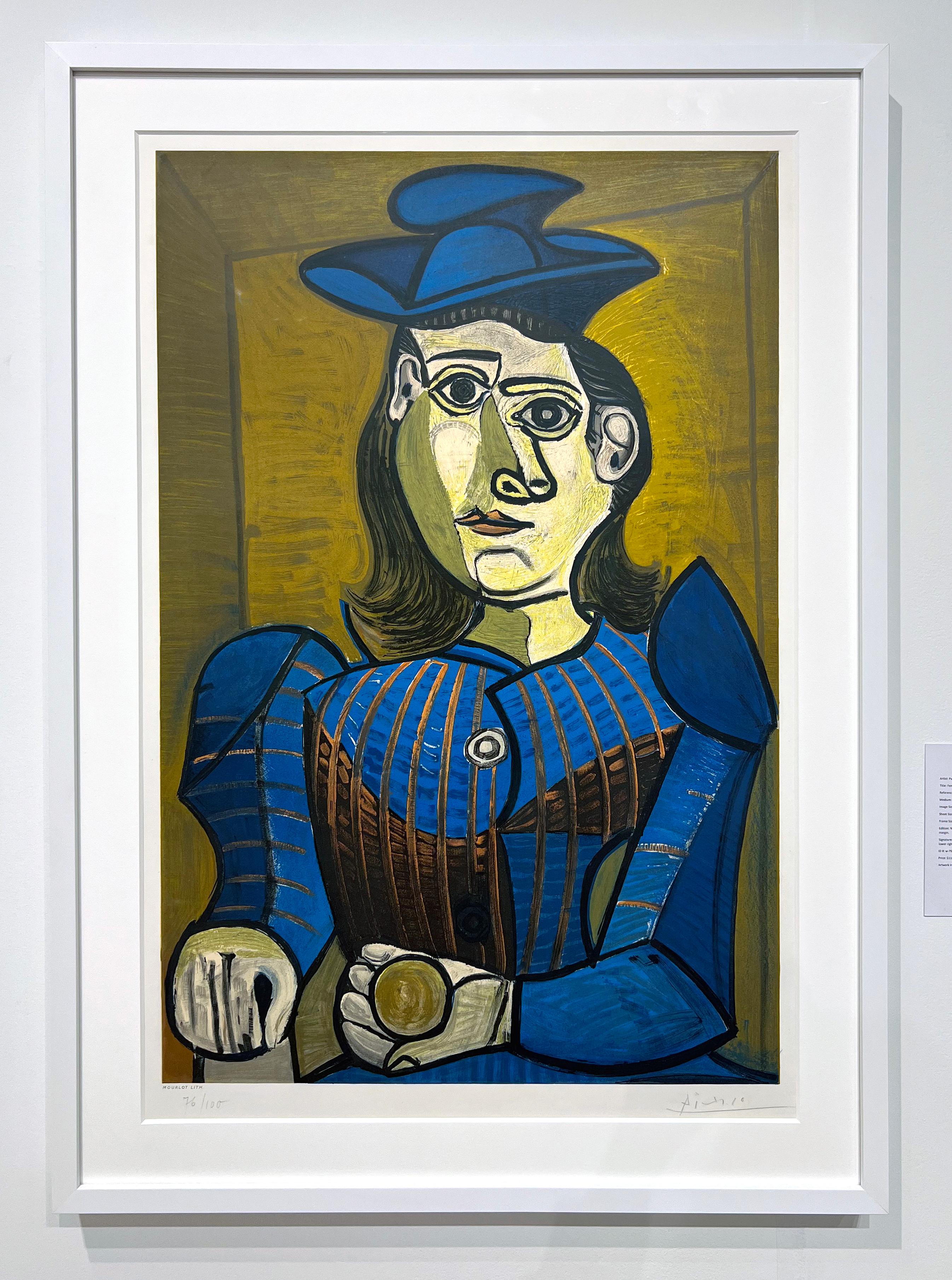 Femme Assise (Dora Maar) - Print by Pablo Picasso