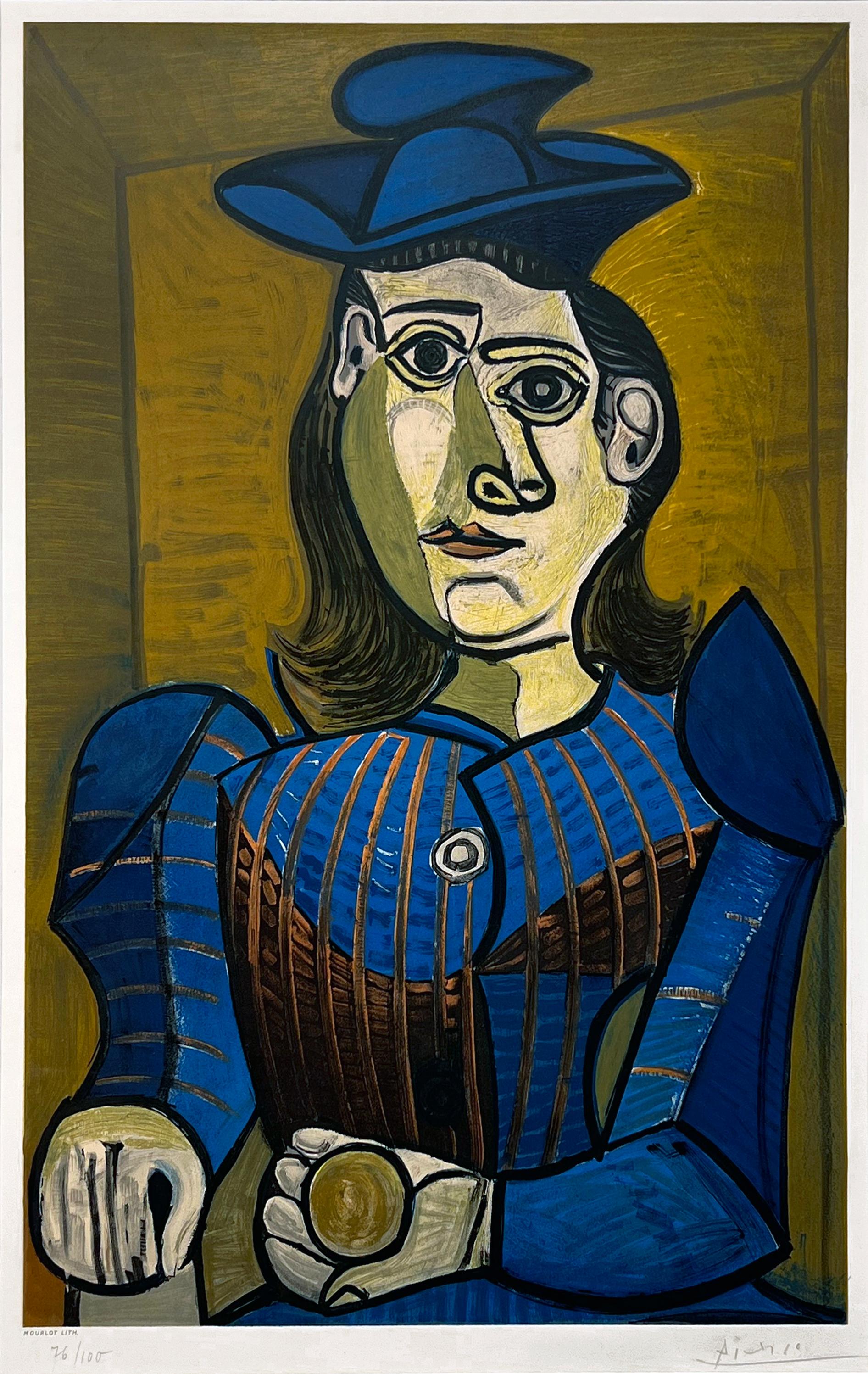 Pablo Picasso Figurative Print - Femme Assise (Dora Maar)