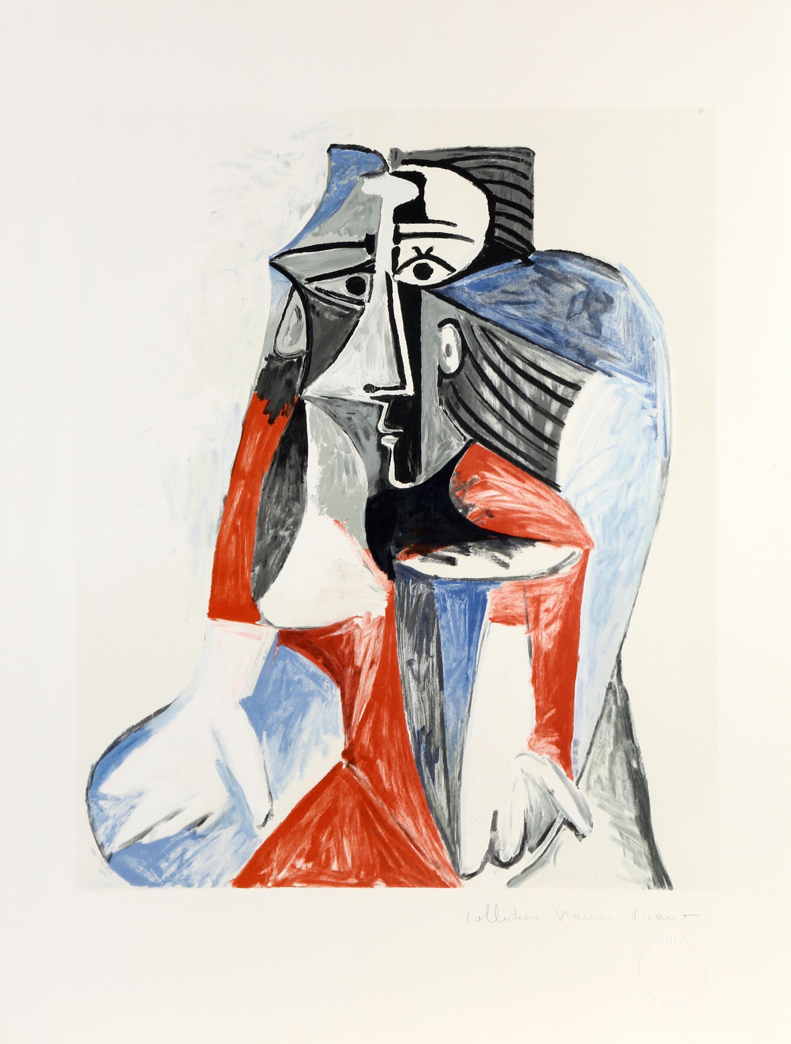 Pablo Picasso Abstract Print - Femme Assise