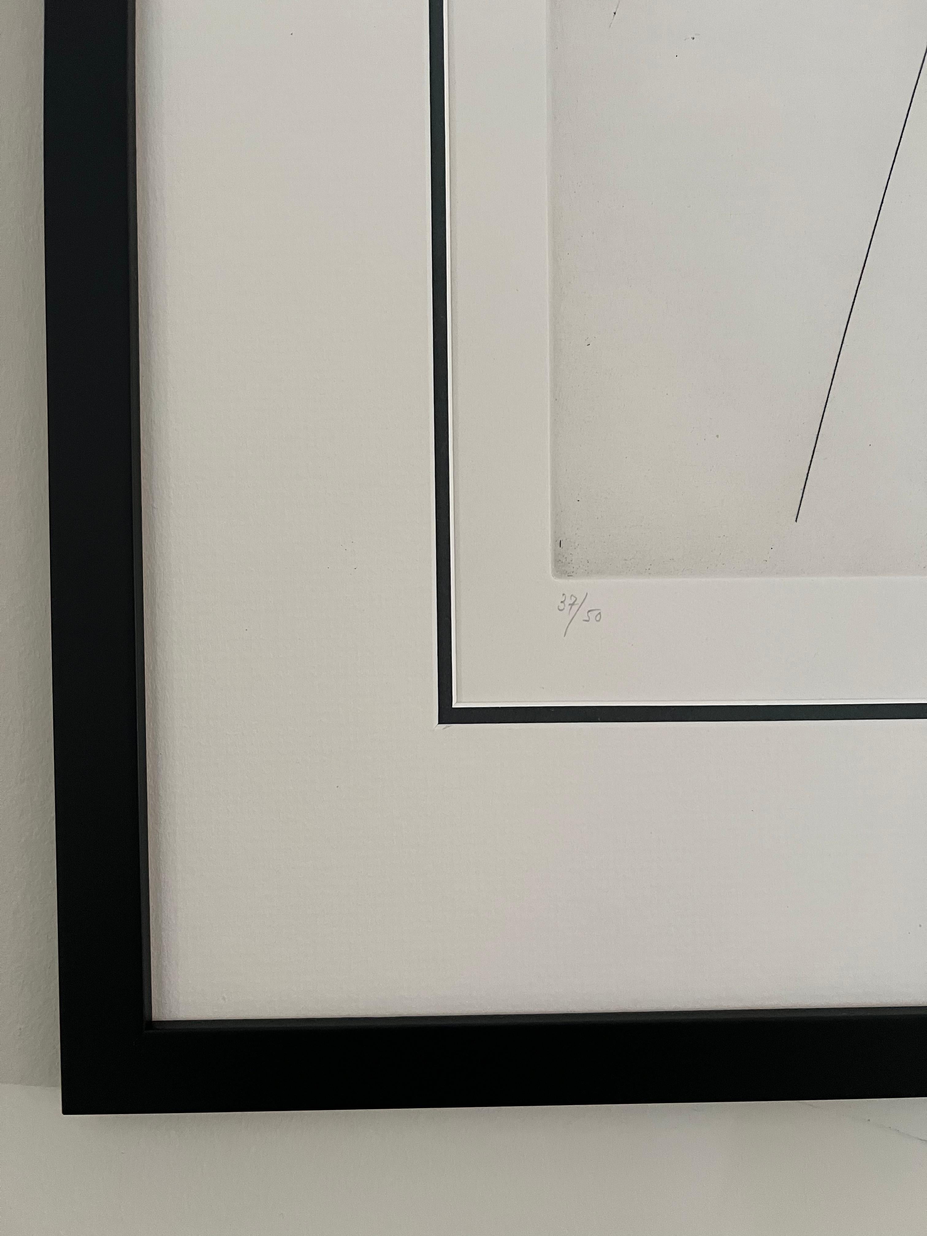 Femme au grand nez, en raccourci, sur un lit - Pablo Picasso, Moderne Kunst, Akt, Femme au grand nez im Angebot 5