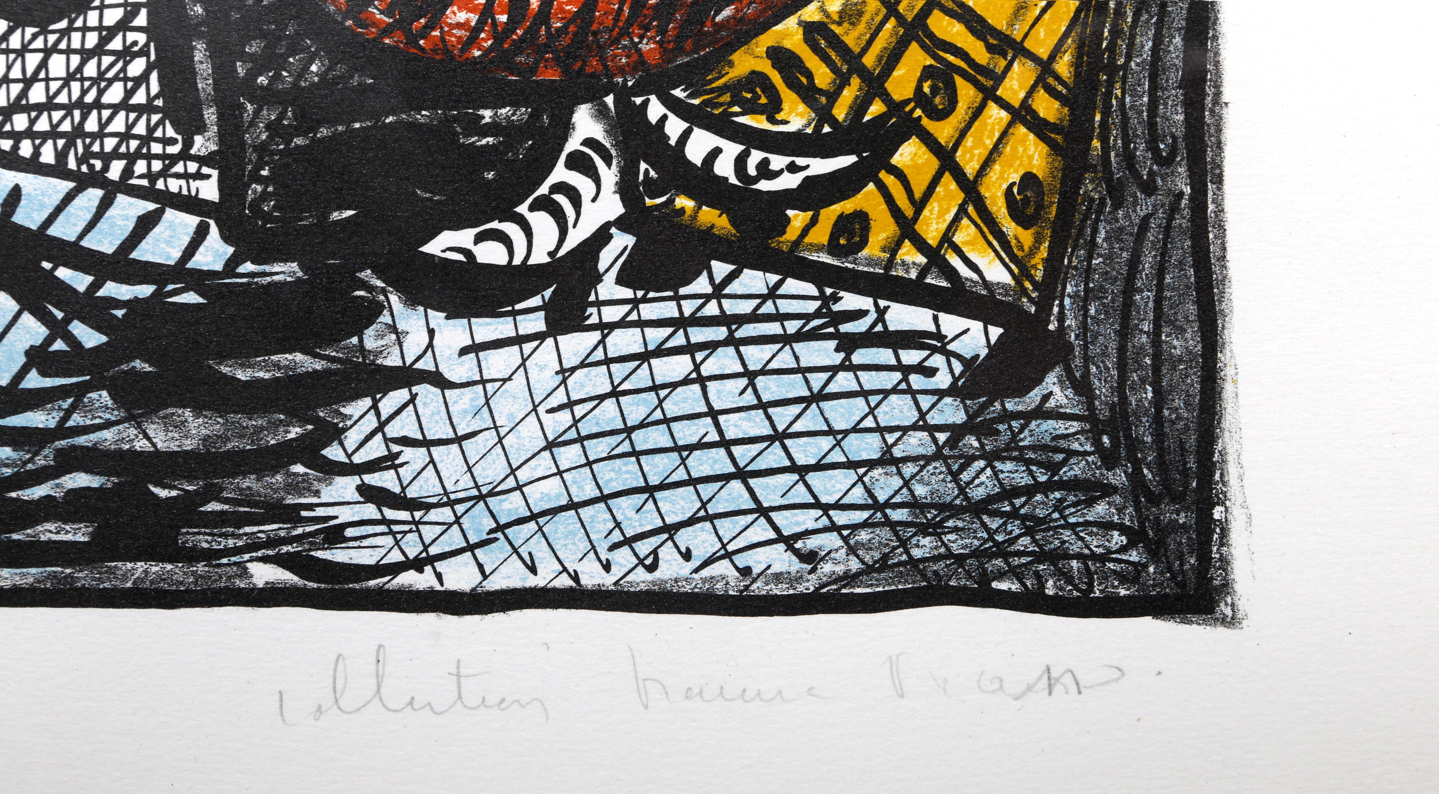 Femme Dessinant, Femme Assoupi – kubistische Lithographie von Pablo Picasso im Angebot 5