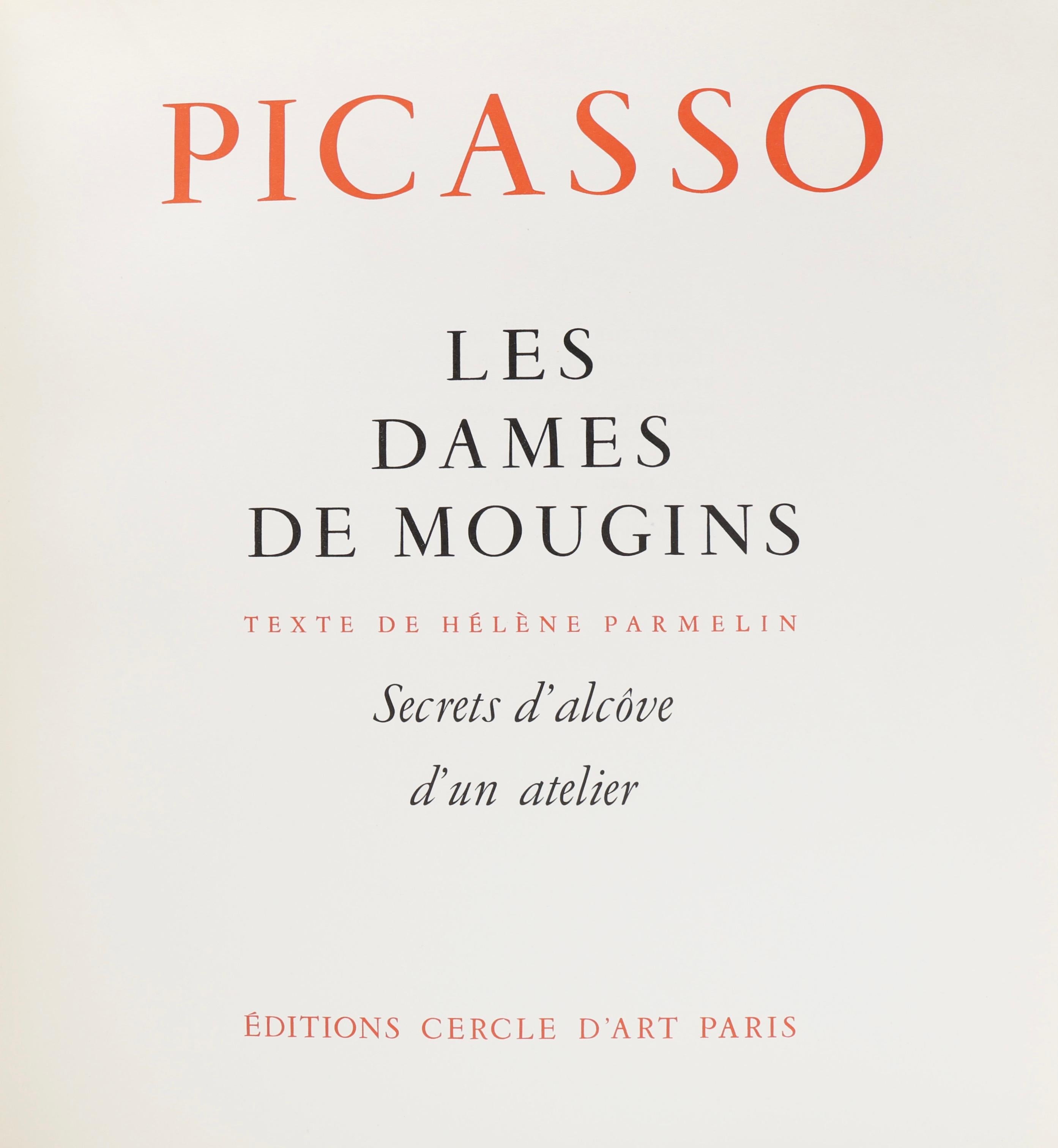 Lithograph on vélin paper. Paper Size: 3.5 x 7 inches. Inscription: Signed in the plate and unnumbered, as issued. Catalogue raisonne references: Picasso, Pablo, and Georges Bloch. Pablo Picasso: Catalogue de L’oeuvre Grave et Lithographie, Pablo