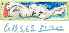 Femme nue couchée (Bloch 120; Cramer 127), Les Dames de Mougins