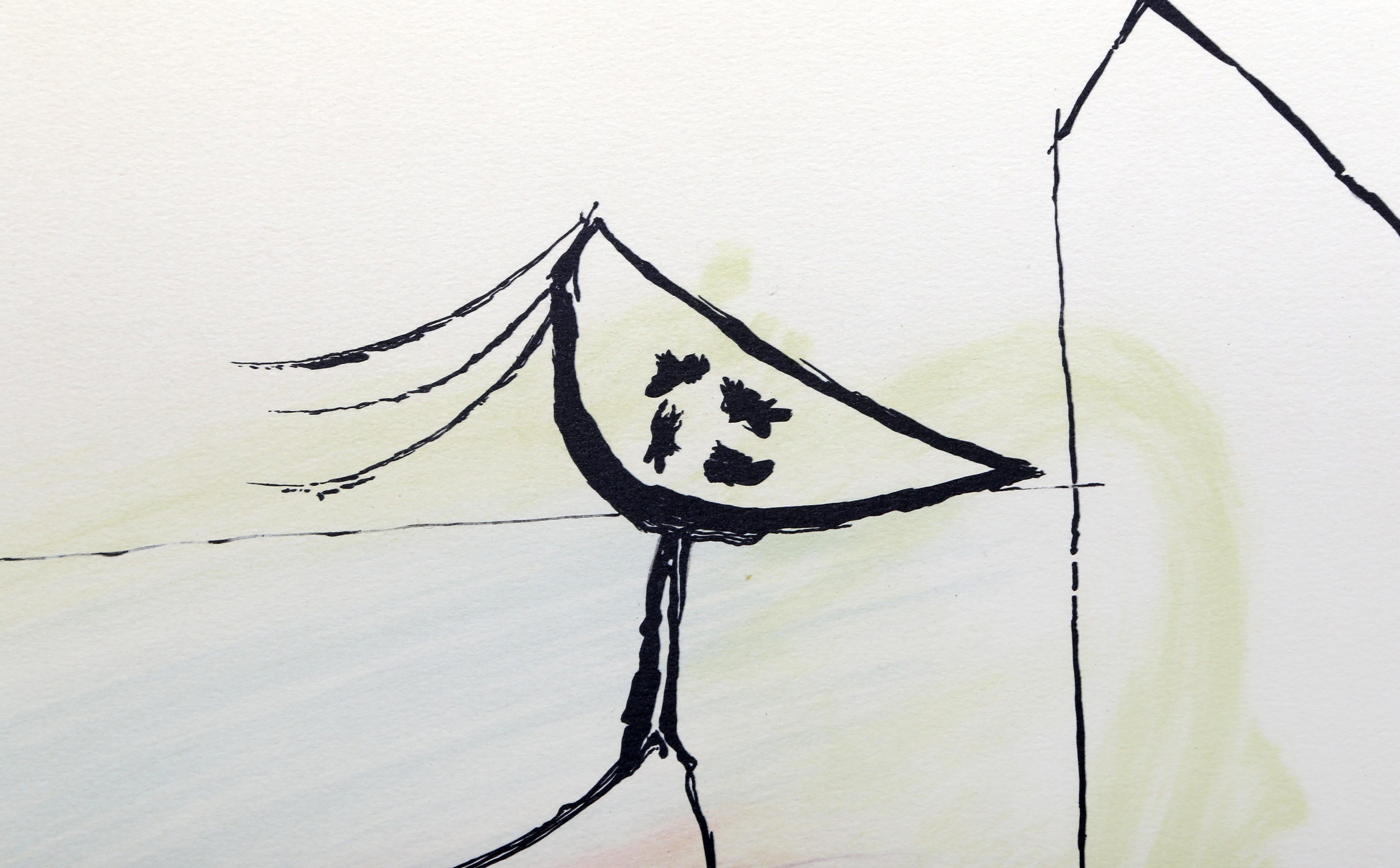 Femme sur la Plage Jouant au Balloon, Lithograph after Pablo Picasso For Sale 1