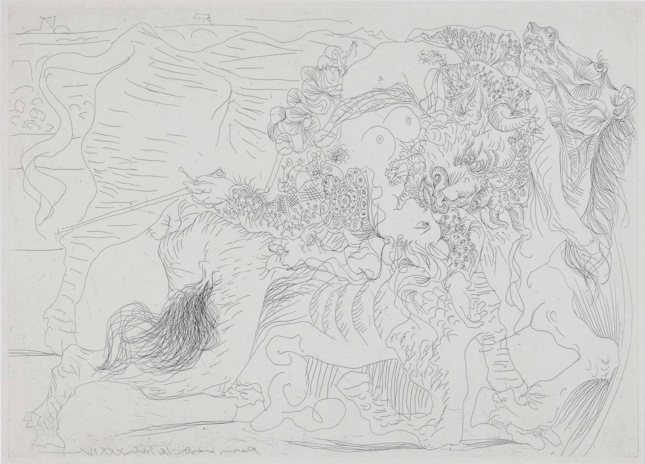 Pablo Picasso Figurative Print - Femme Torero I