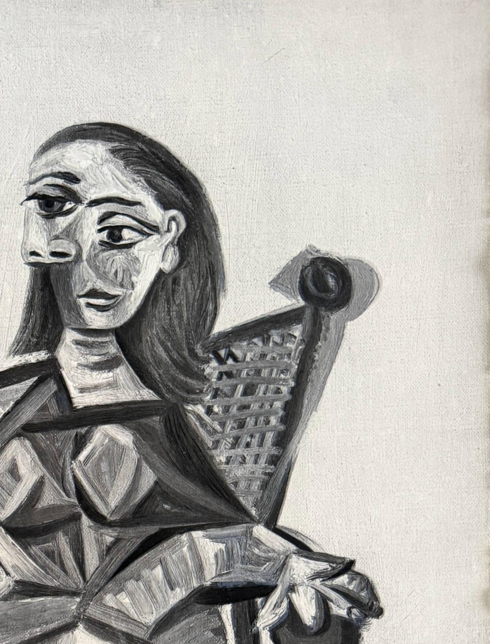Pablo Picasso (1881-1973) - Femmes

Lithographie de 1957.

L'édition 211/275.

Avec filigrane Arches.

Dimensions de l'œuvre : 44,5 x 33,5 cm.

Éditeur : Fernand Mourlot Éditeur, Paris.

Référence : Cramer 88 ; Orozco 167.

L'œuvre est en excellent