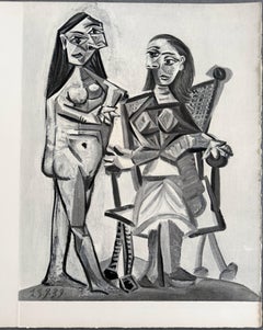Femmes Lithograph by Pablo Picasso, 1957, Excellent