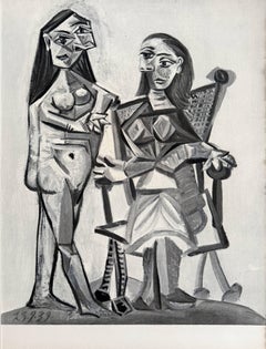 Lithographie « Femmes » de Pablo Picasso, 1957, excellent état