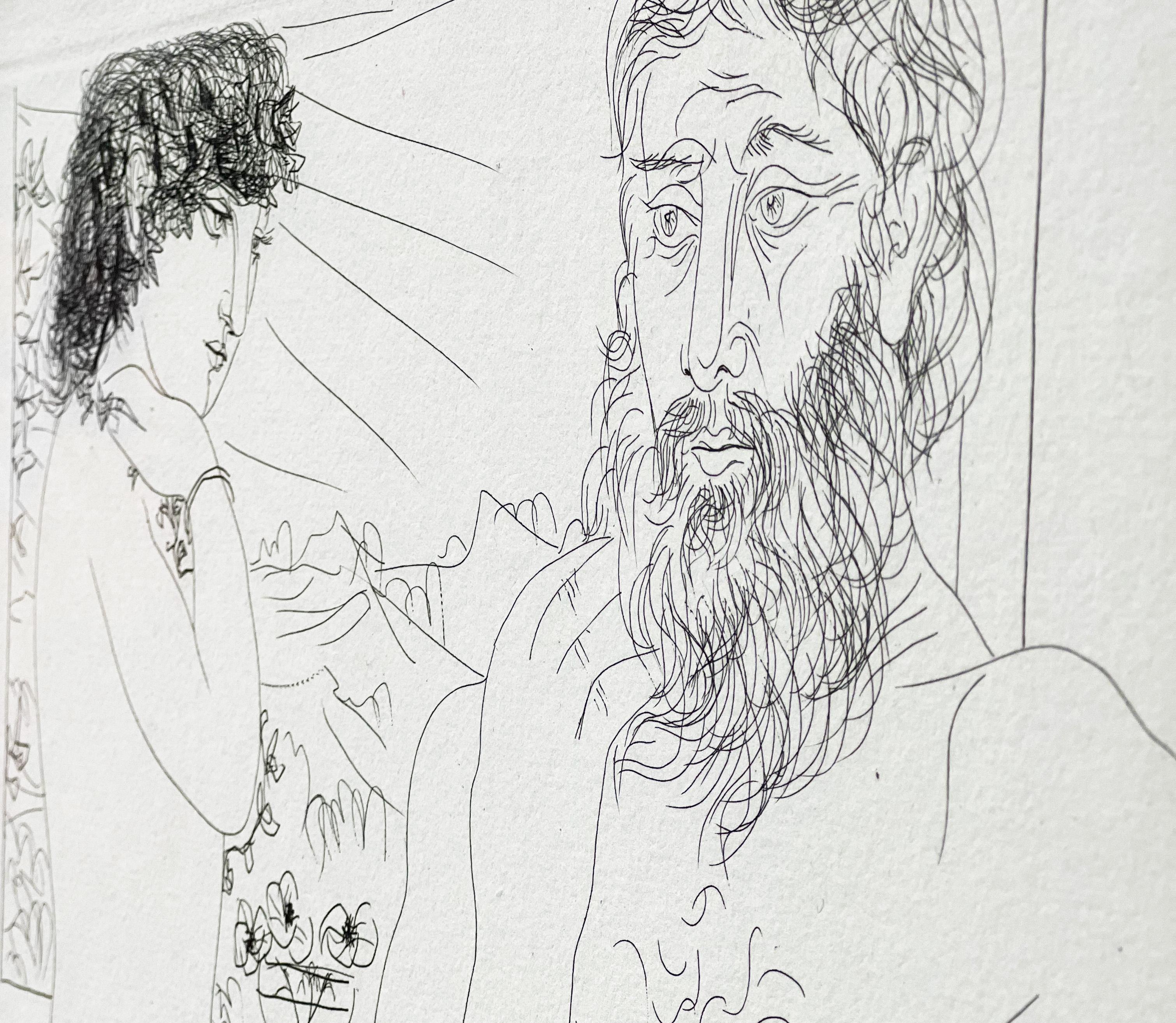 Gravure figurative de Picasso, 