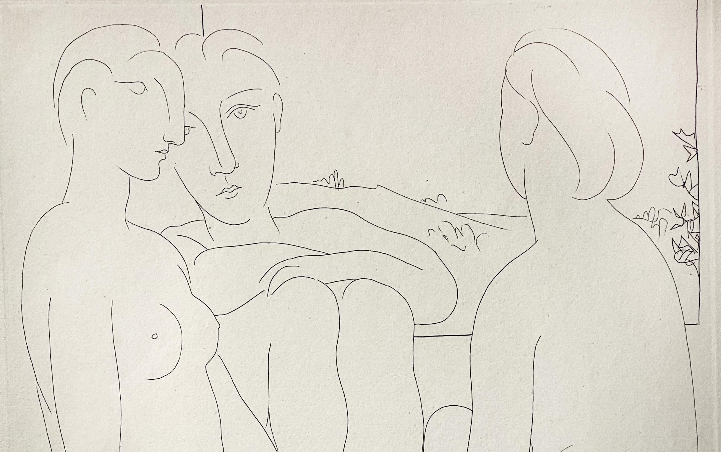 Gravure figurative de Picasso, 