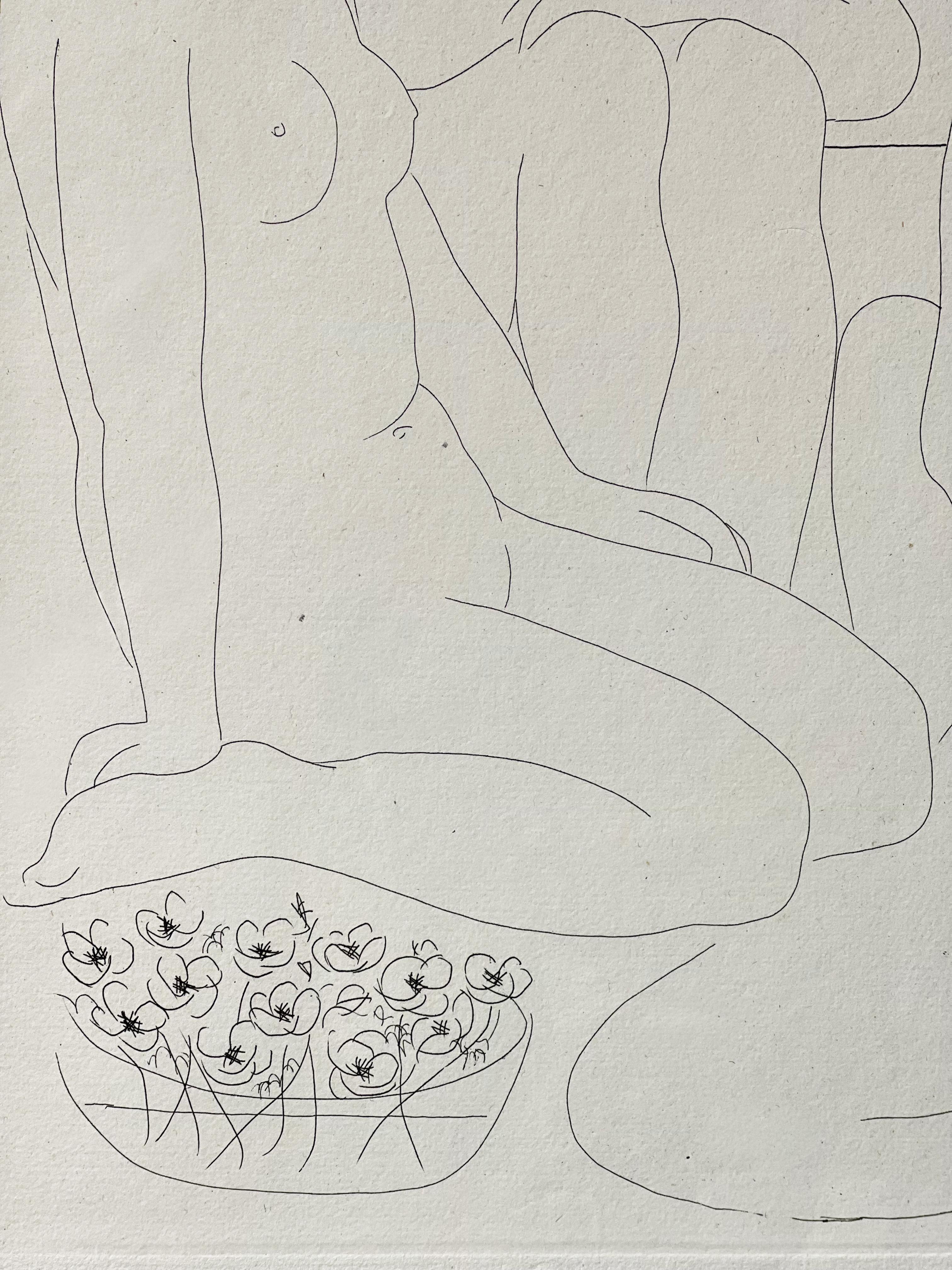 Gravure figurative de Picasso, 