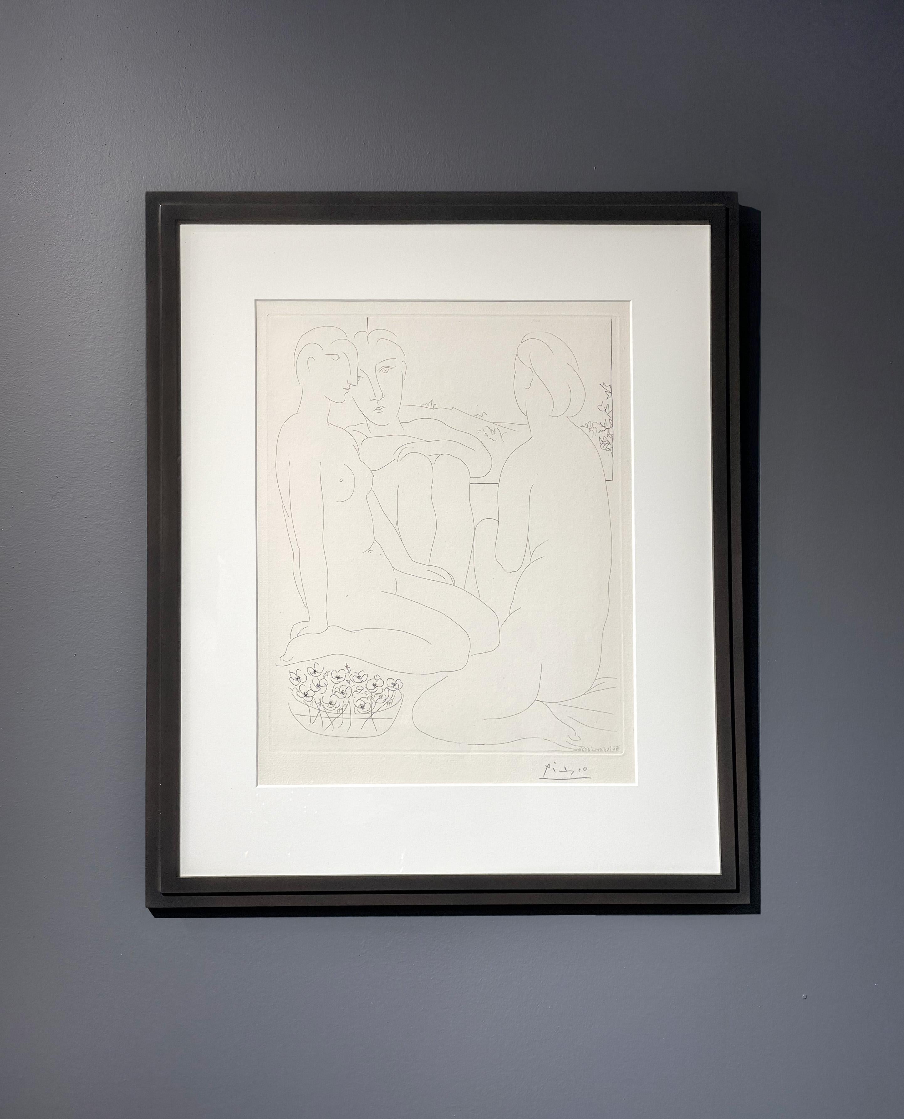 Gravure figurative de Picasso, 