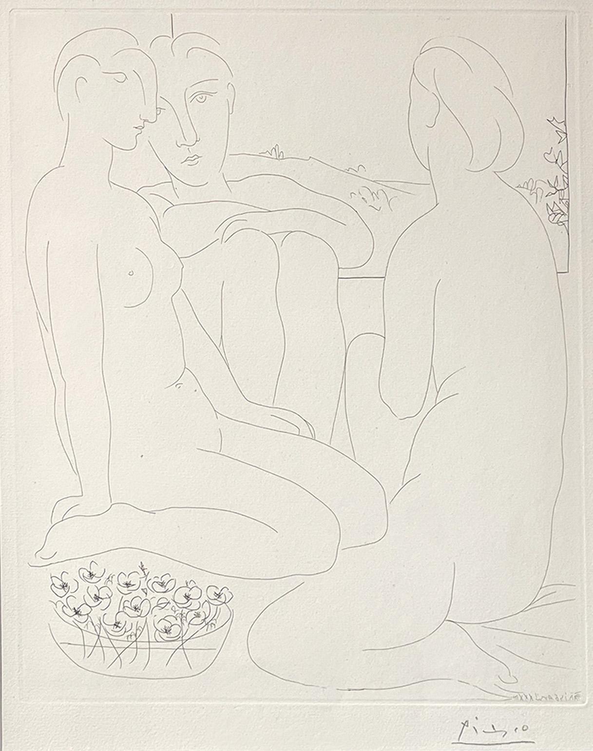 Gravure figurative de Picasso, 