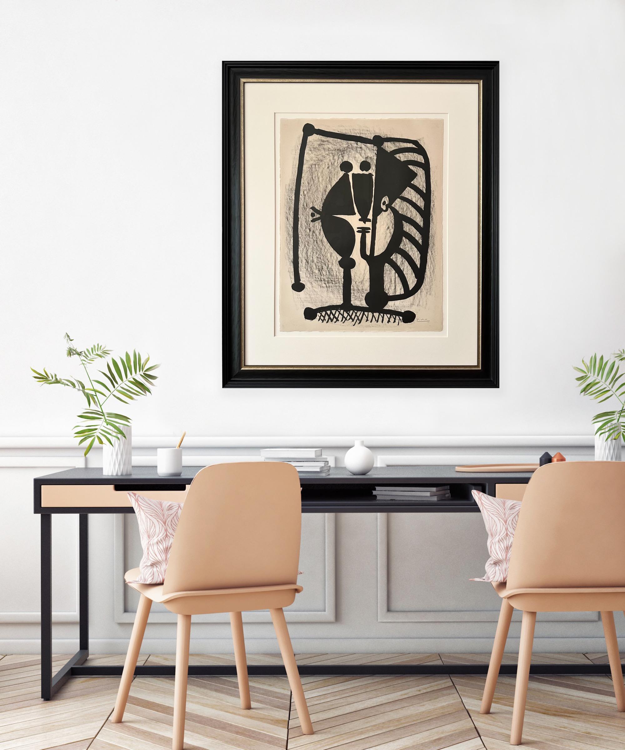 Abbildung, 1948 – Print von Pablo Picasso