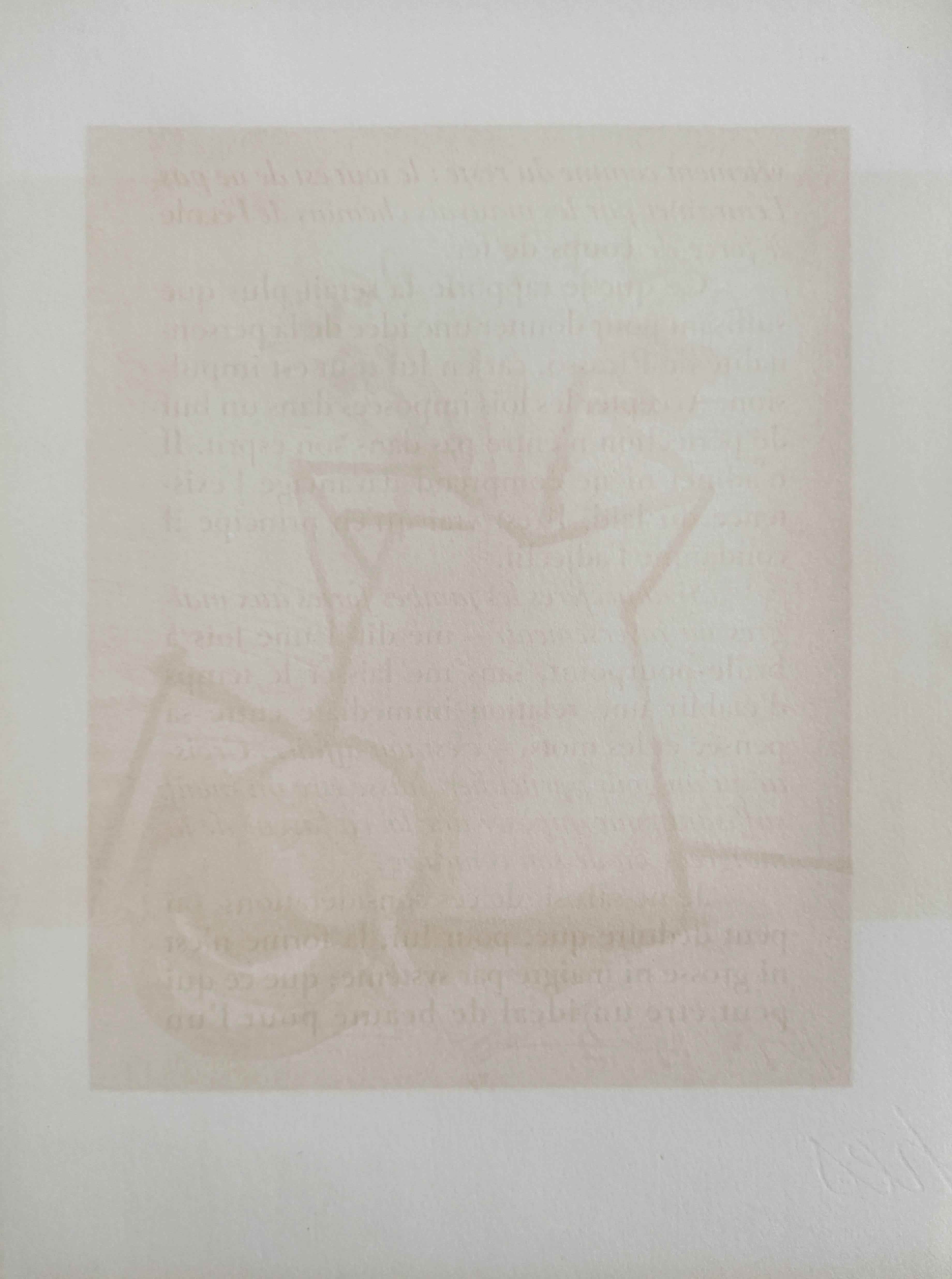 Fleurs dans un Pot (Moderne), Print, von Pablo Picasso