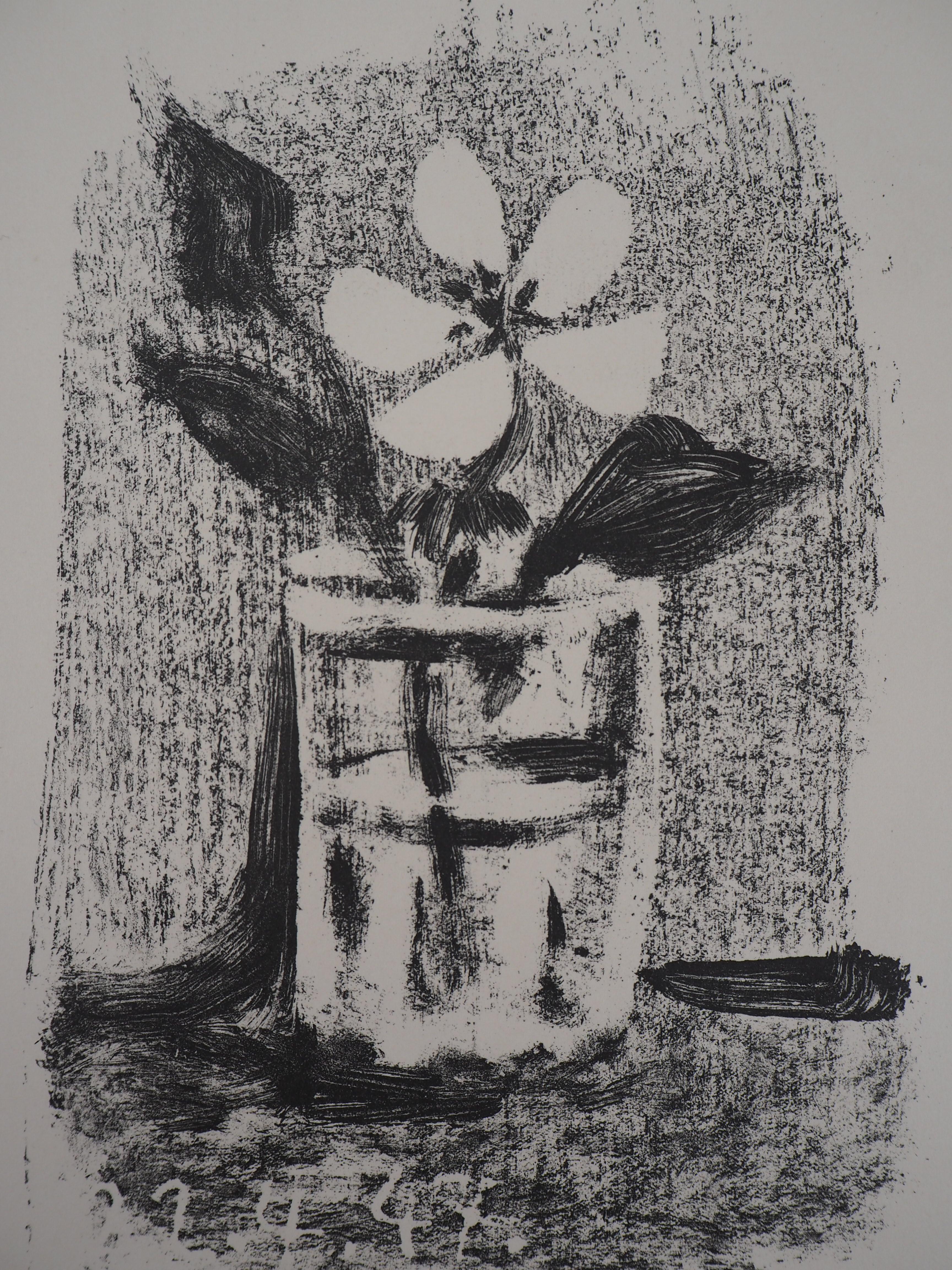 lithograph flowers