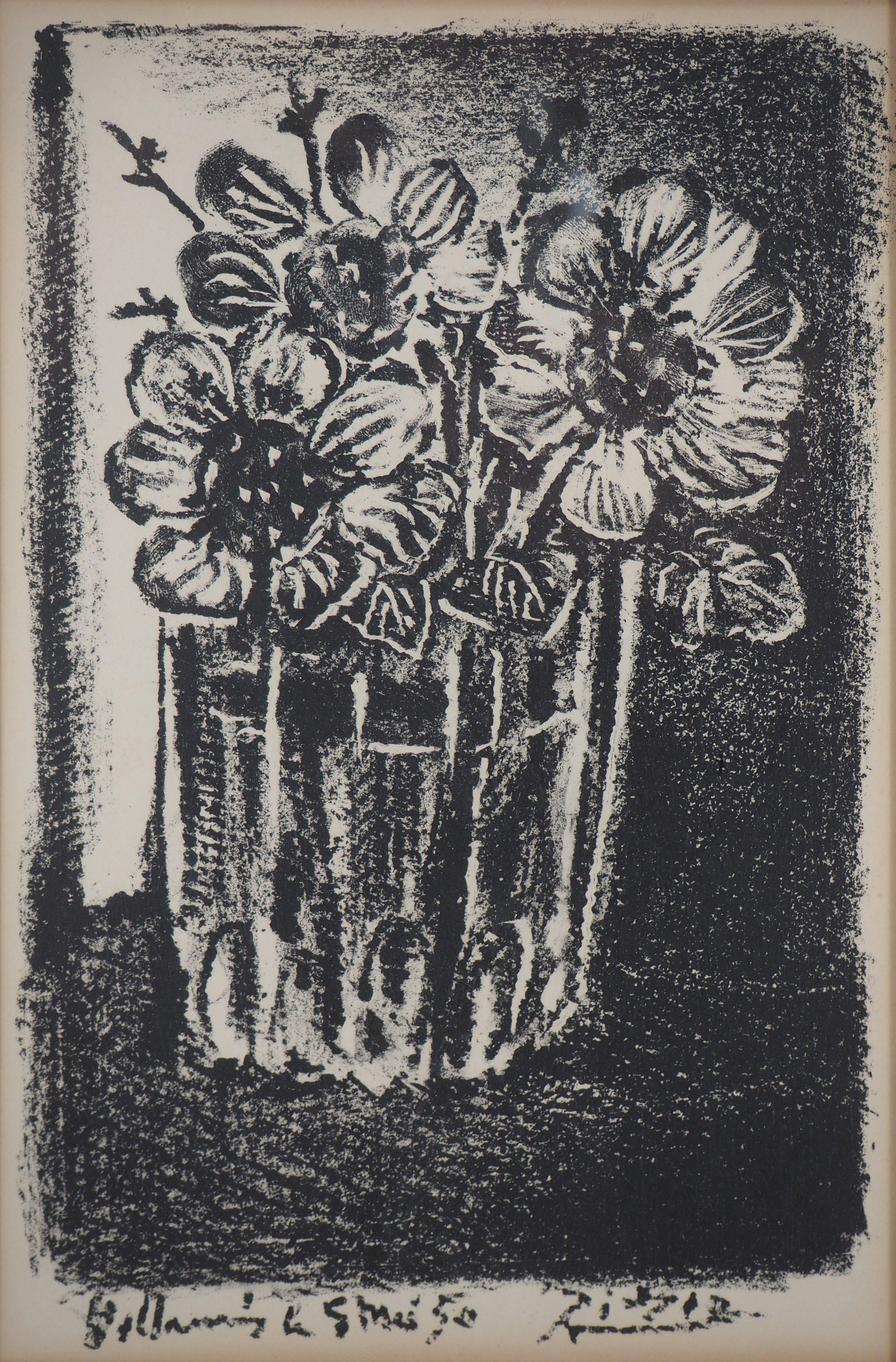 picasso flowers in a vase