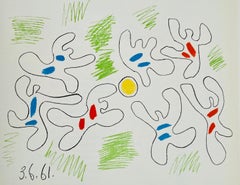 Football; Soccer, a Lithograph by Pablo Picasso