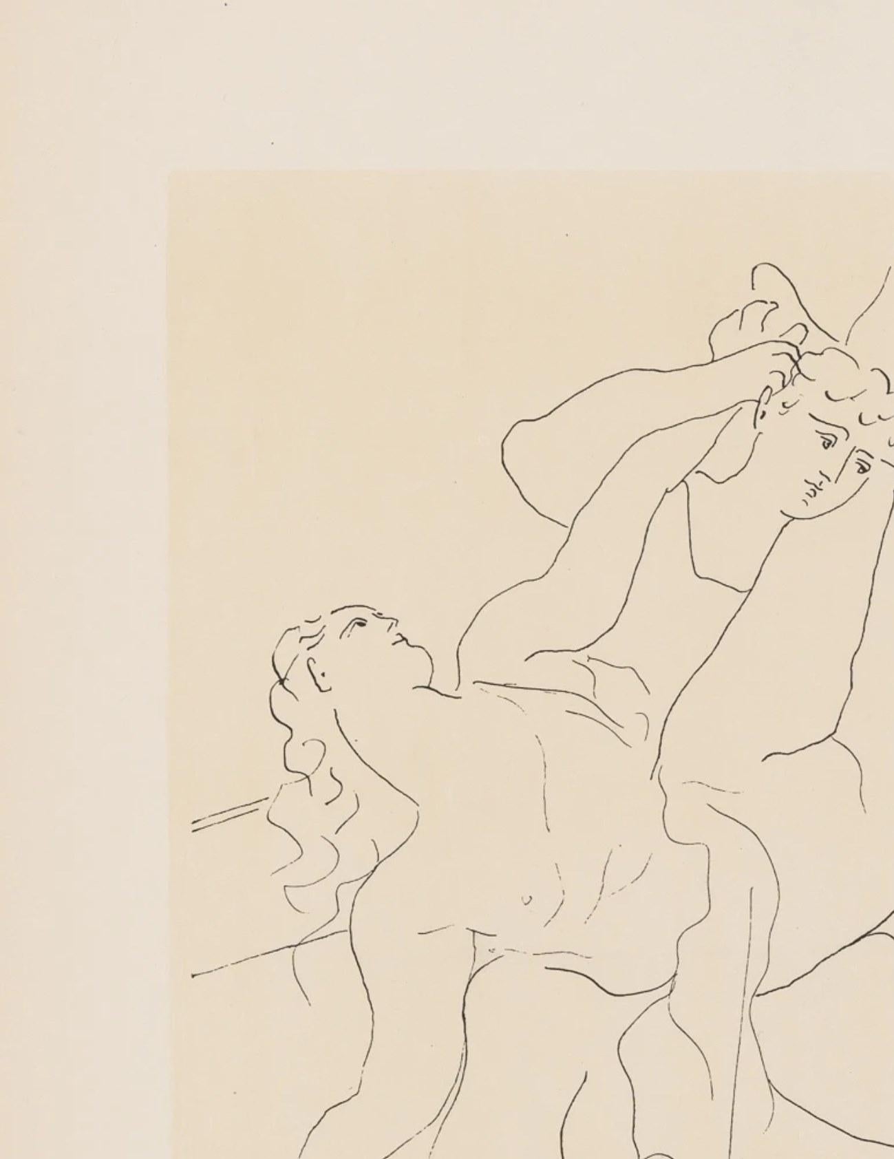 Vier Ballett Tänzerinnen (Moderne), Art, von Pablo Picasso