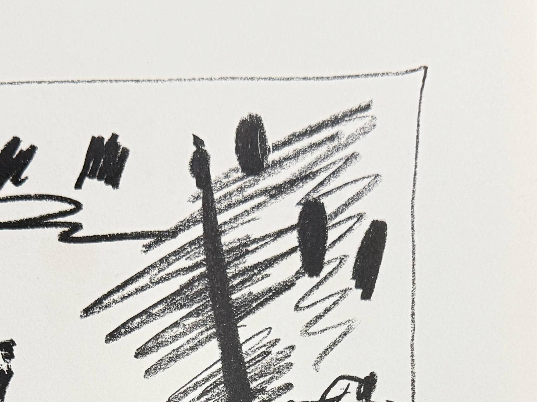 Four original lithographs - A Los Toros series For Sale 8