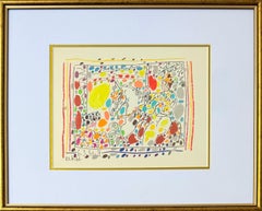 Four Original Lithographs, A Los Toros Series, Modern, 1961, Framed Set