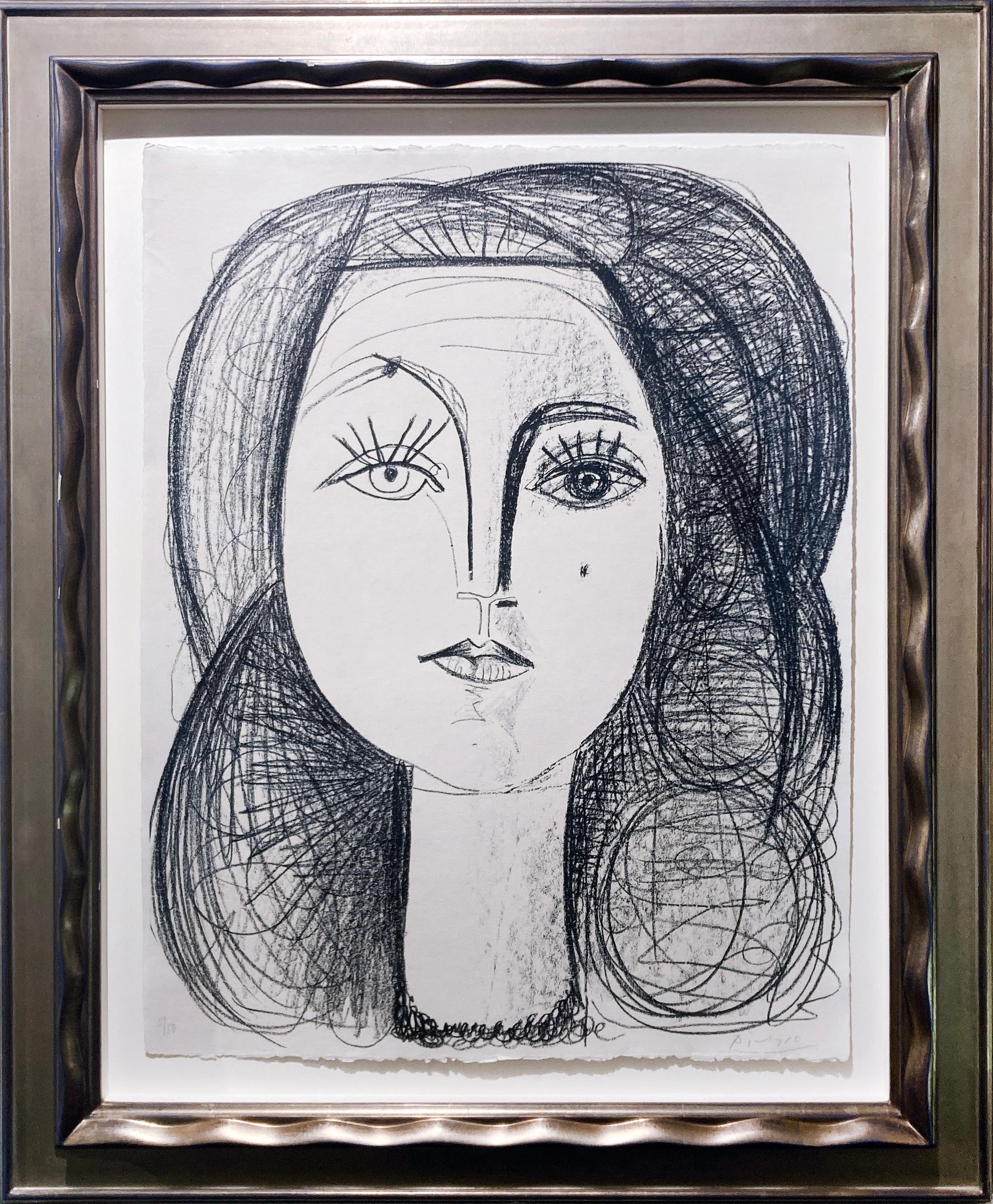 Pablo Picasso Portrait Print - Francoise (B. 401, M. 45)