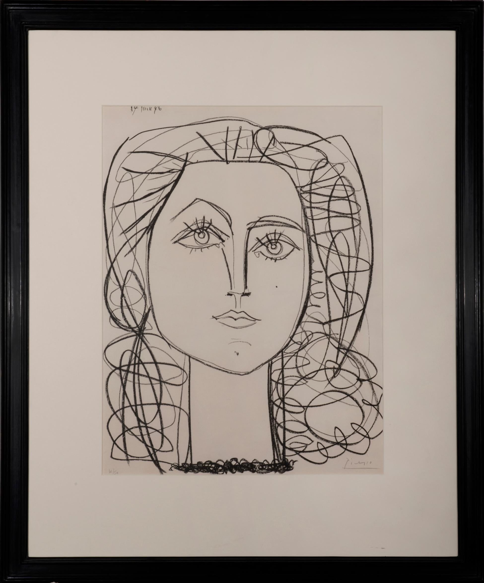 Françoise - Print de Pablo Picasso